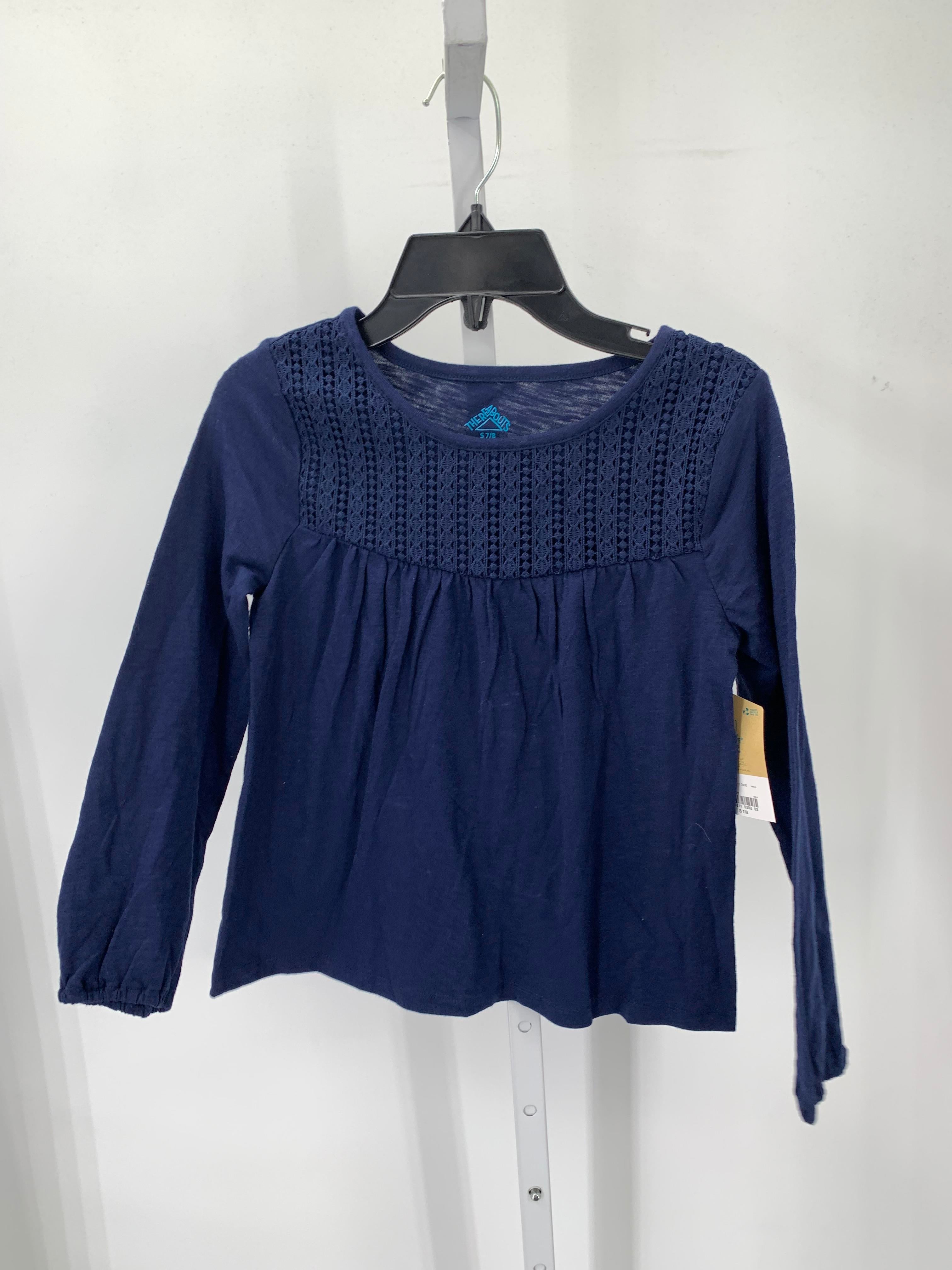 Thereabouts Size 7-8 Girls Long Sleeve Shirt