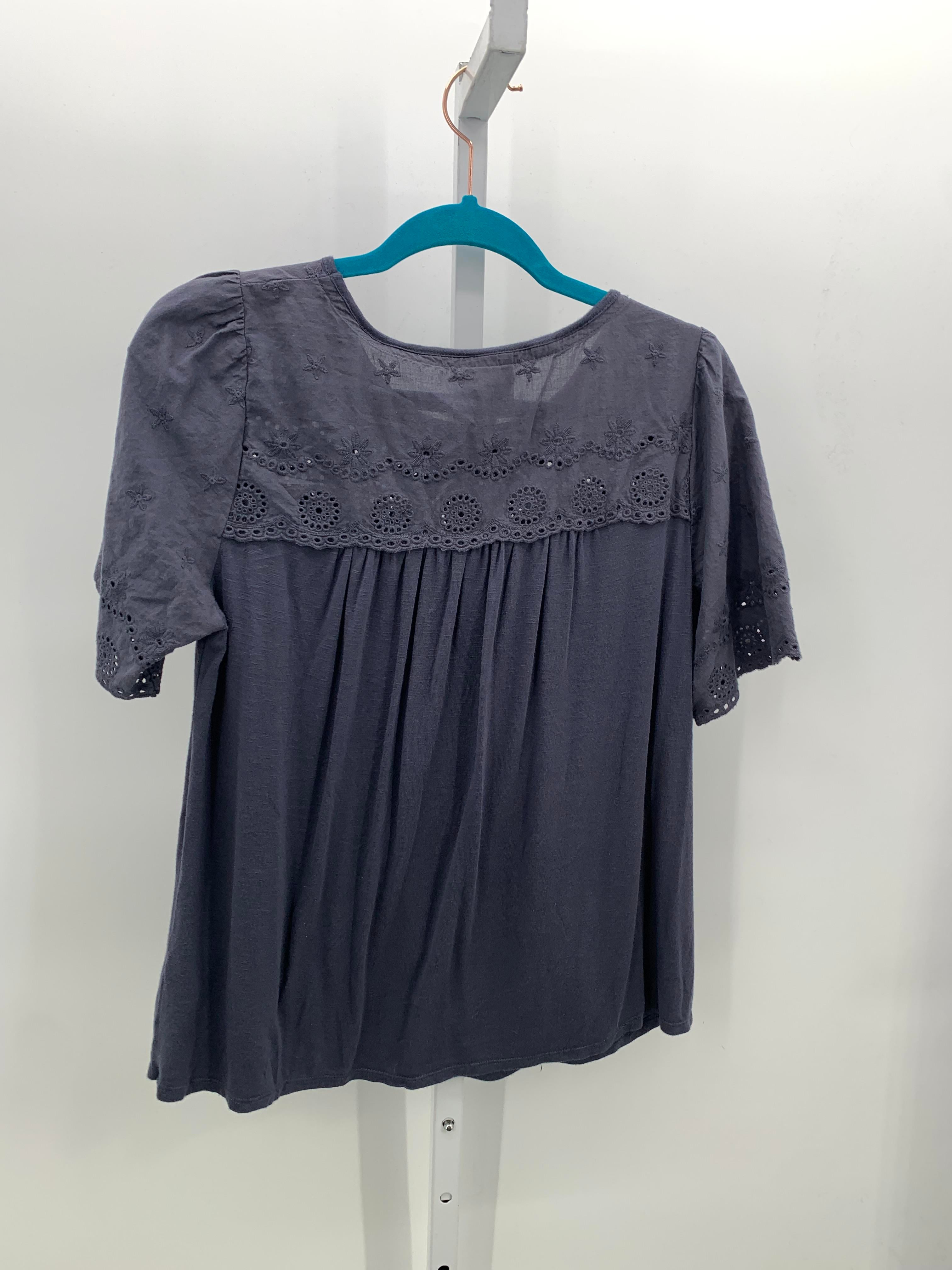 Knox Rose Size Small Misses Short Sleeve Shirt