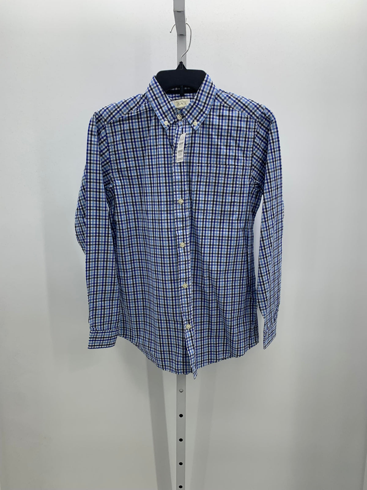 NEW PLAID BTN DOWN