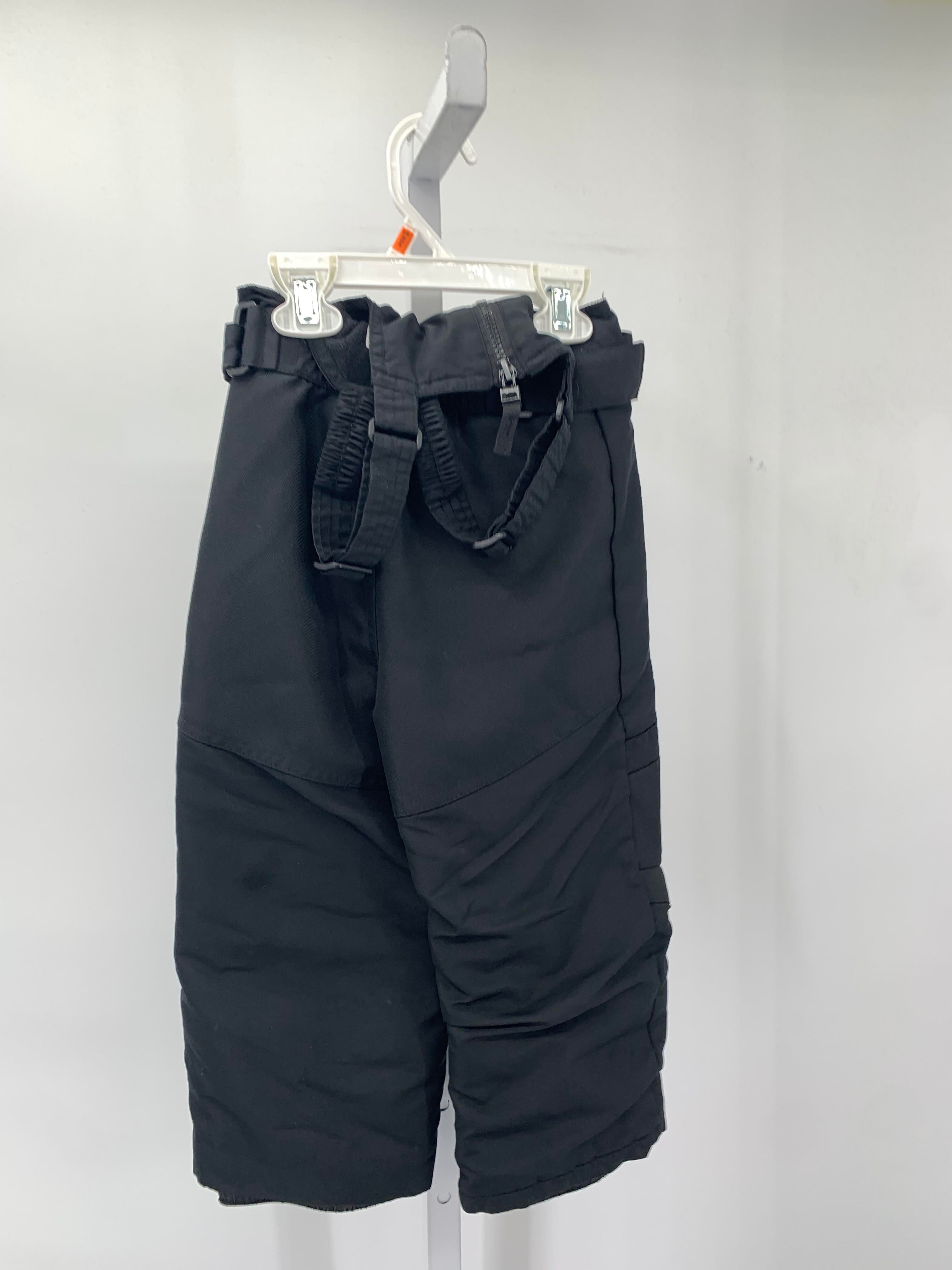 FLEECE LINED BIB SNOW PANTS