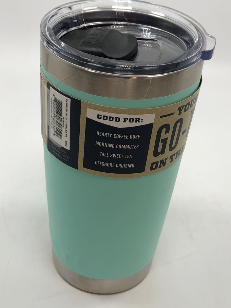 NWT TEAL YETI TUMBLER.