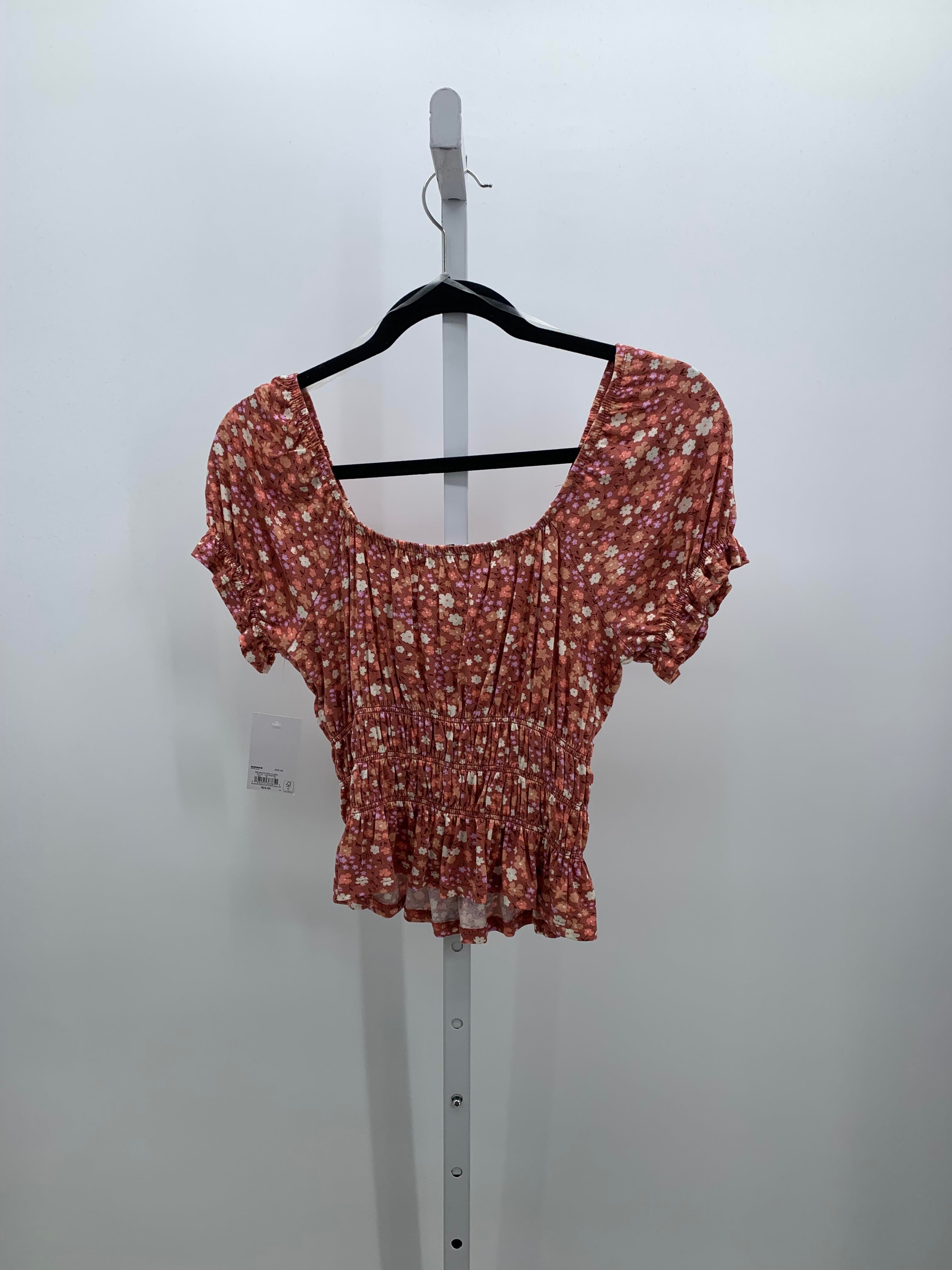 SO Size X Small Juniors Short Sleeve Shirt