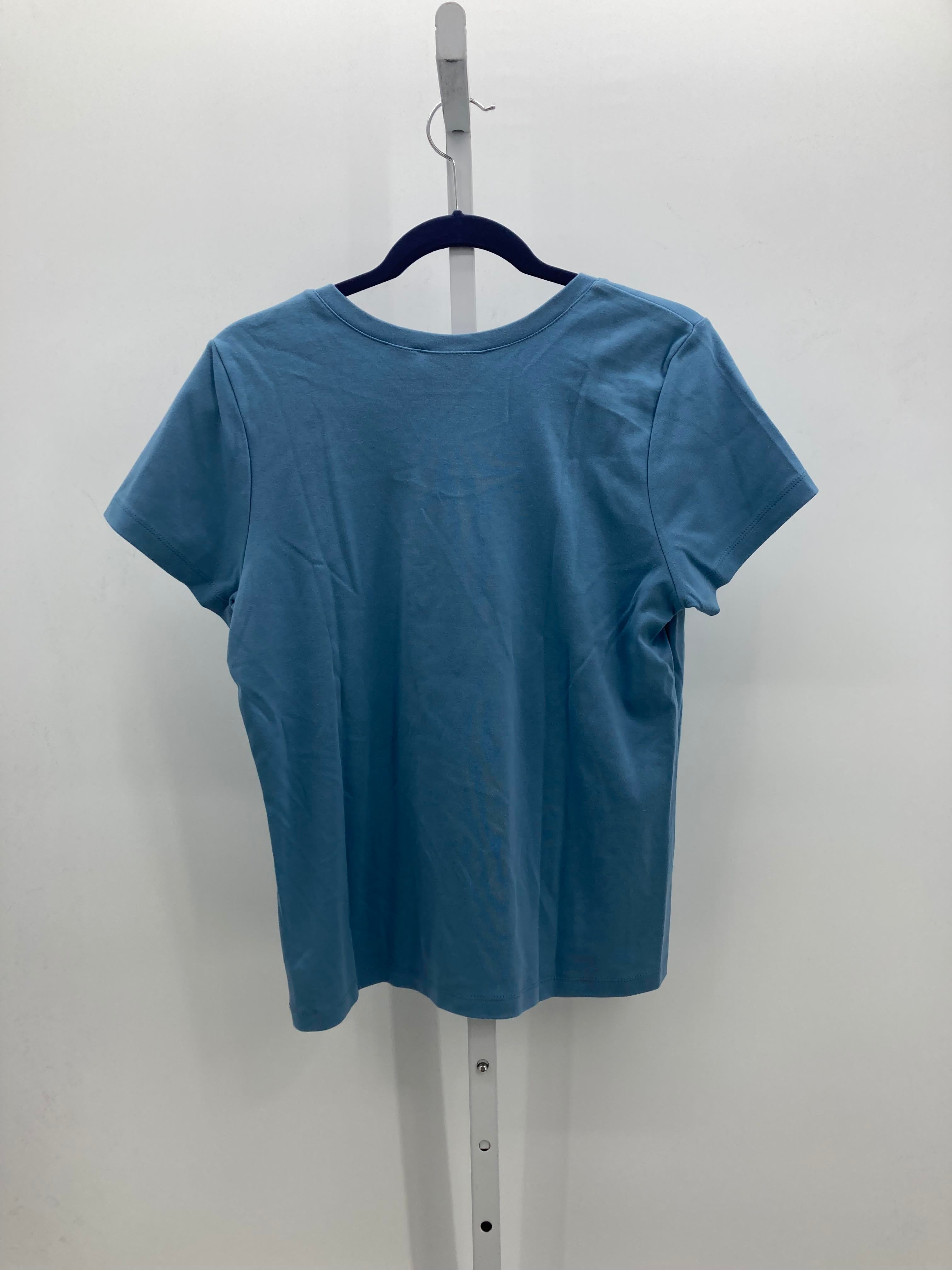 Liz Claiborne Size Large Misses Short Sleeve Shirt