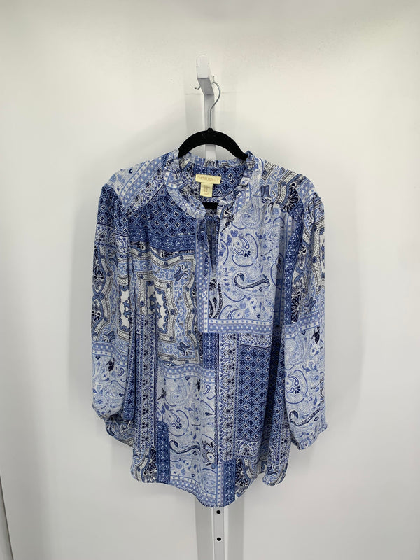 Cynthia Rowley Size 3X Womens Long Sleeve Shirt