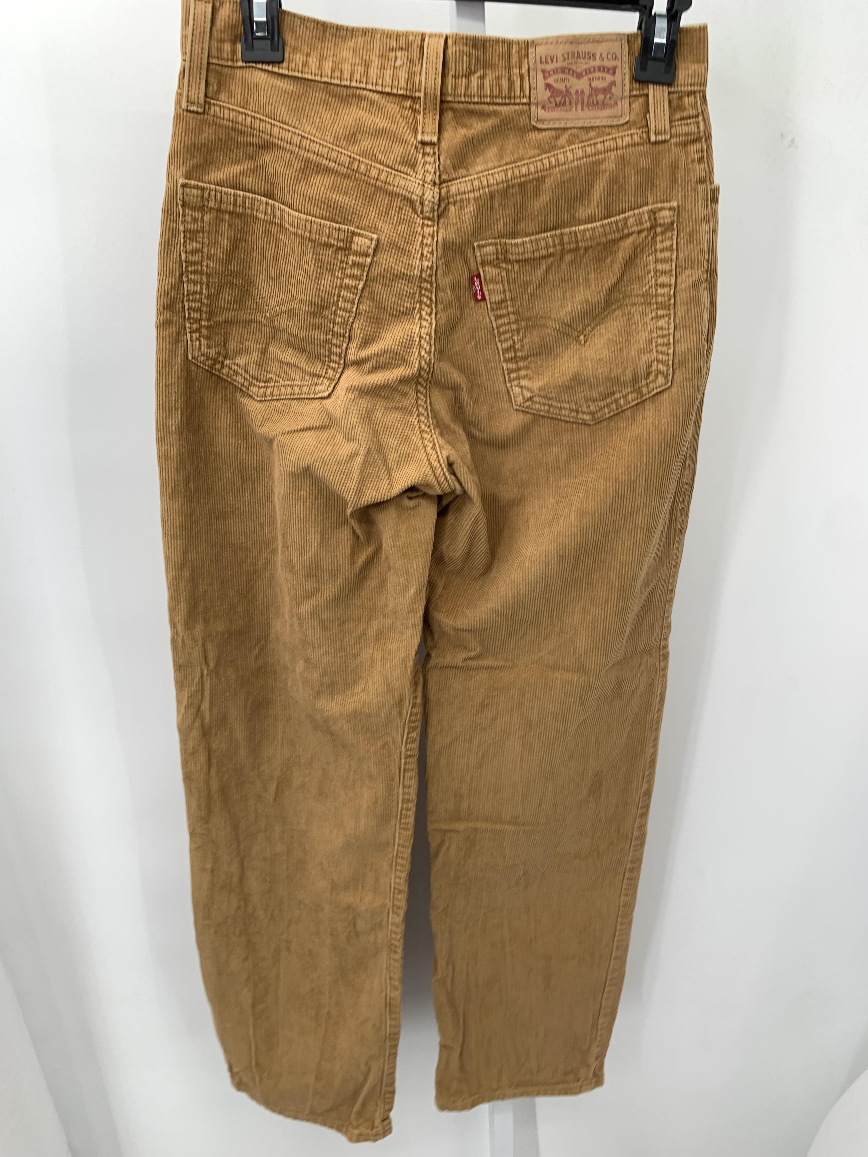 Levis Size 2 Misses Corduroy Pants