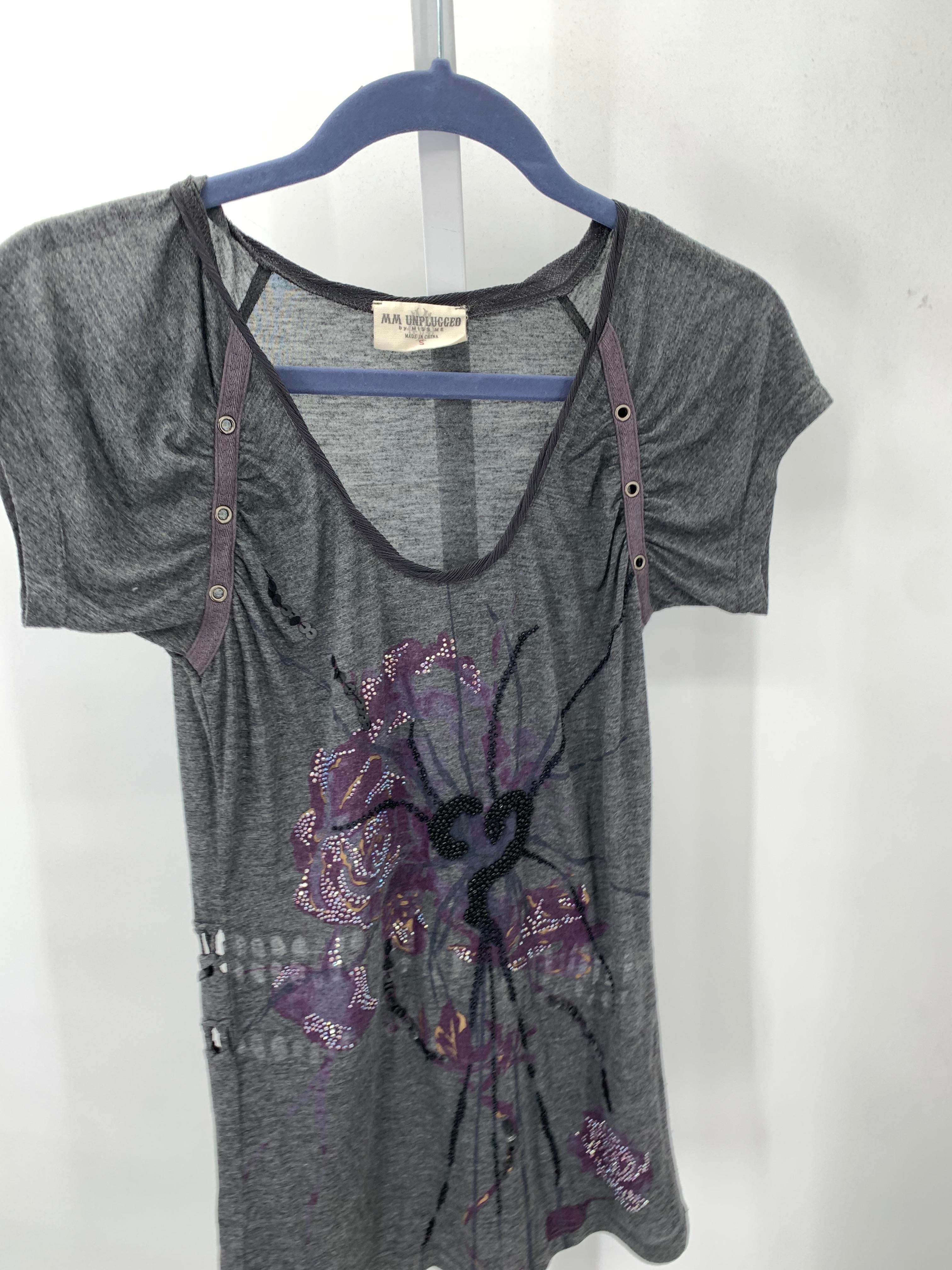 Miss Me Size Small Juniors Short Sleeve Shirt