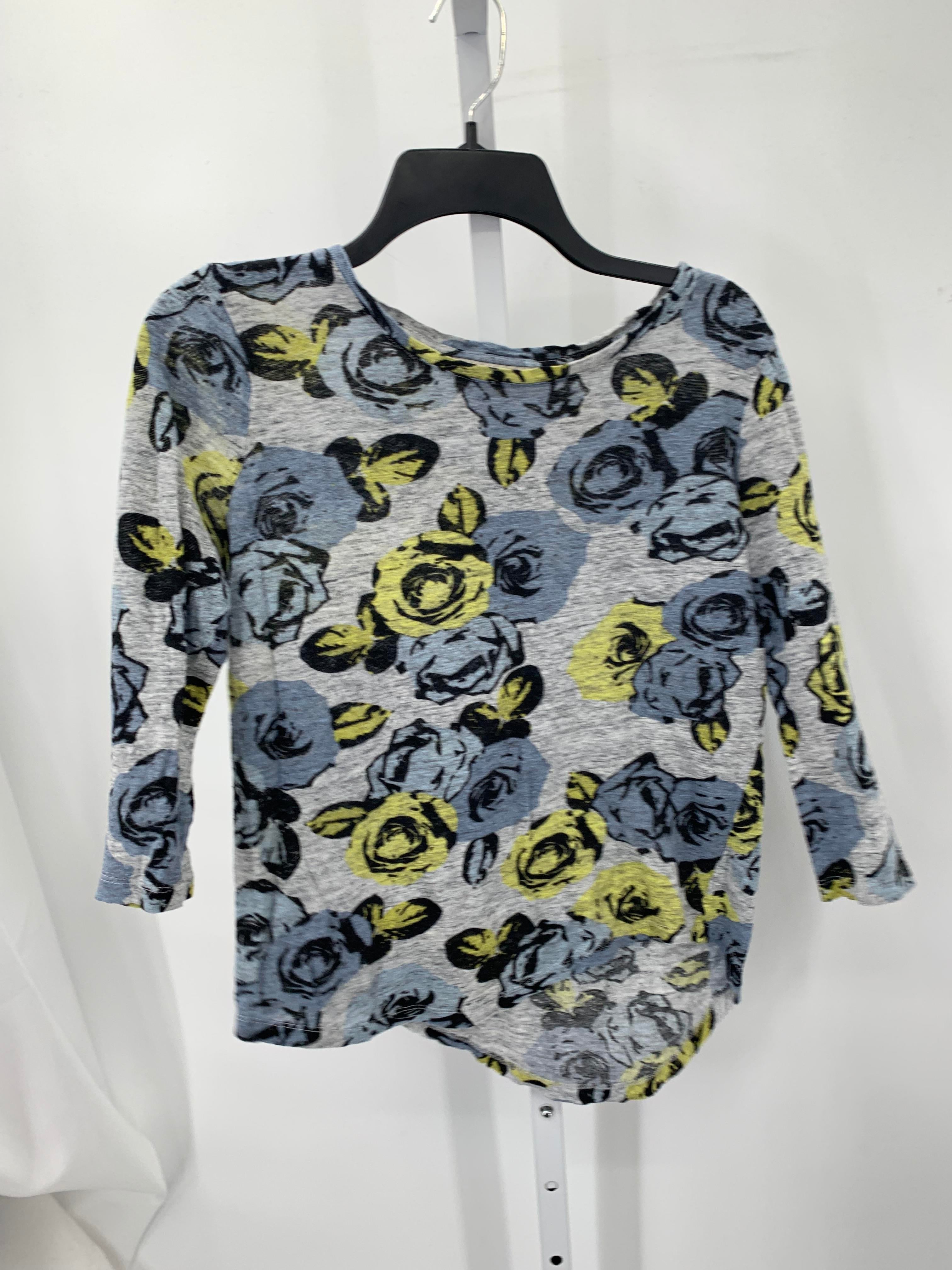 Loft Size Small Misses 3/4 Sleeve Shirt