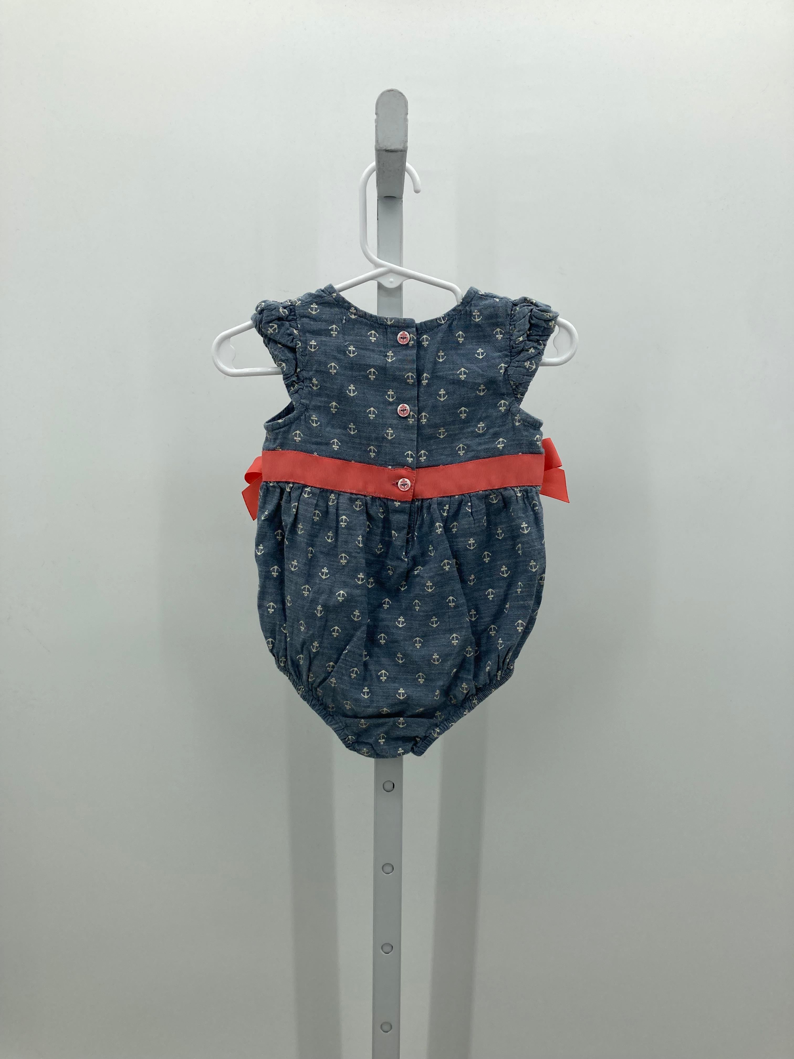 Dylan & Abby Size 6-9 mon Girls Short Slv. Romper