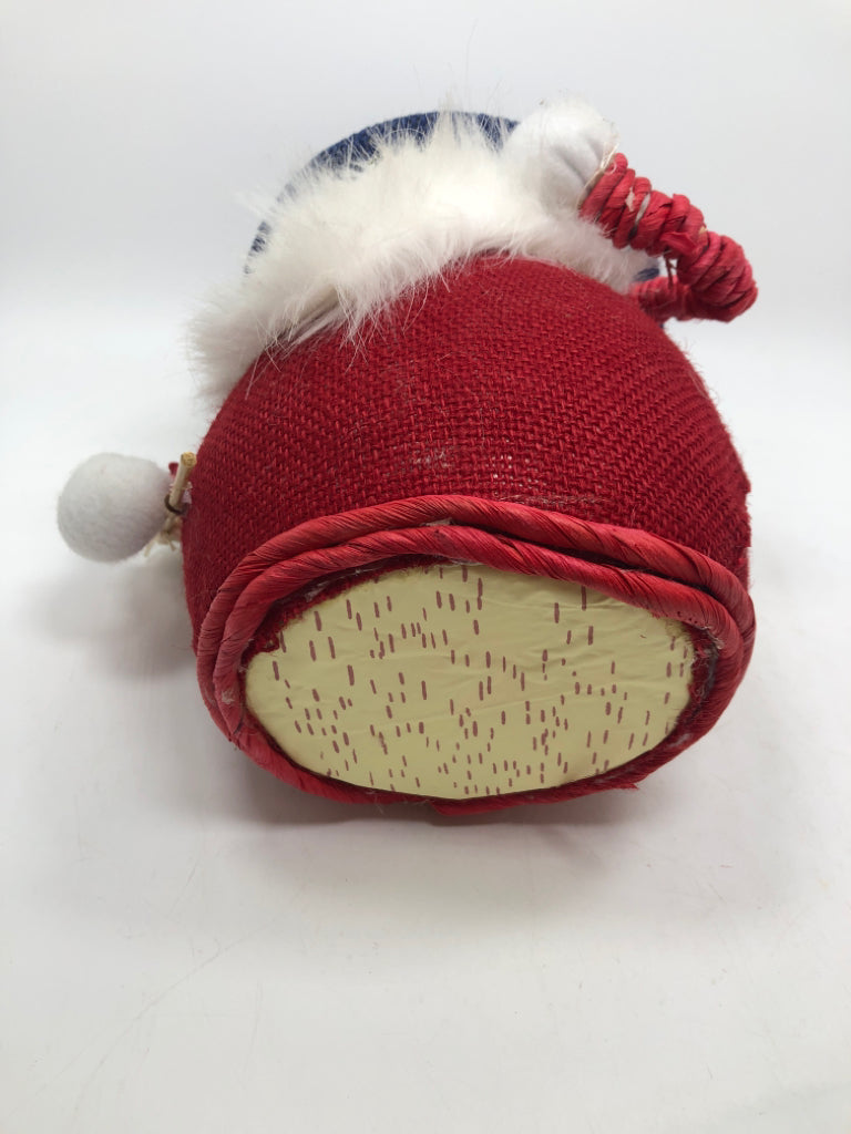 UNCLE SAM GNOME WITH AMERICANA HAT+FLAG.