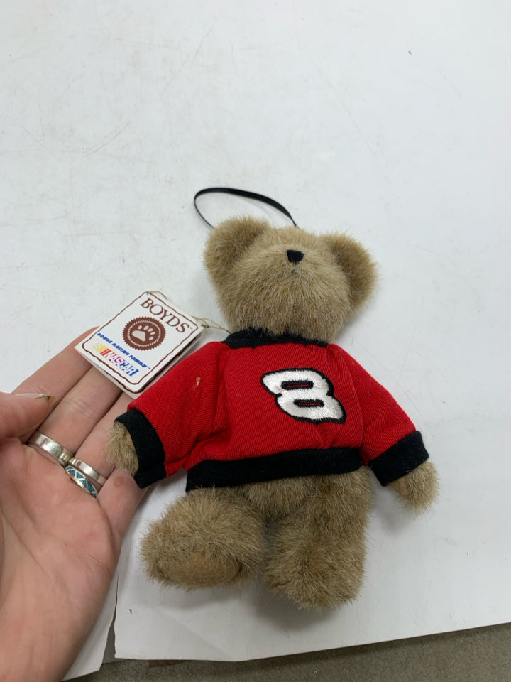 MINI LIGHT BROWN NASSCAR BOYDS BEAR.