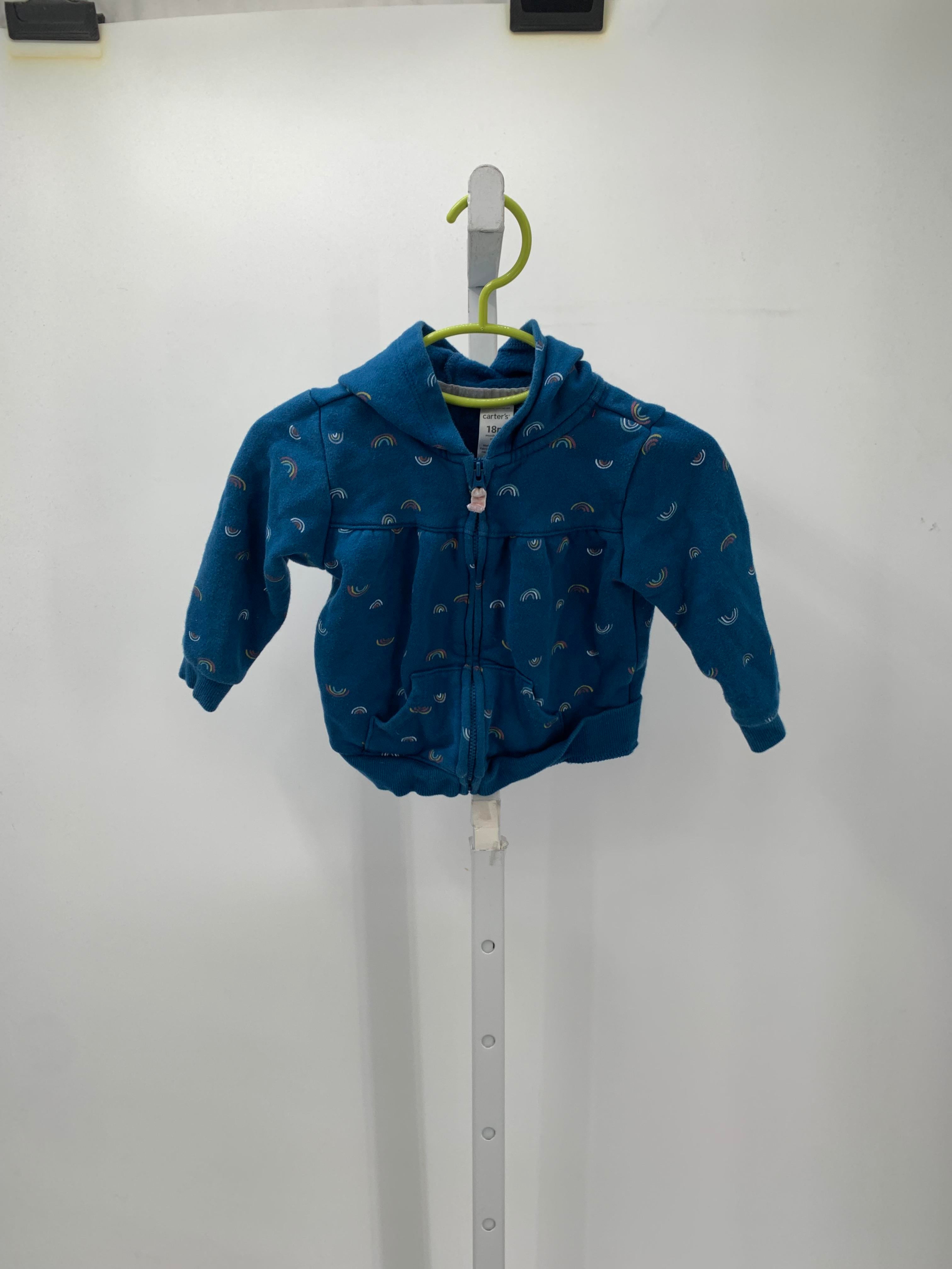 Carters Size 18 Months Girls Sweat Jacket