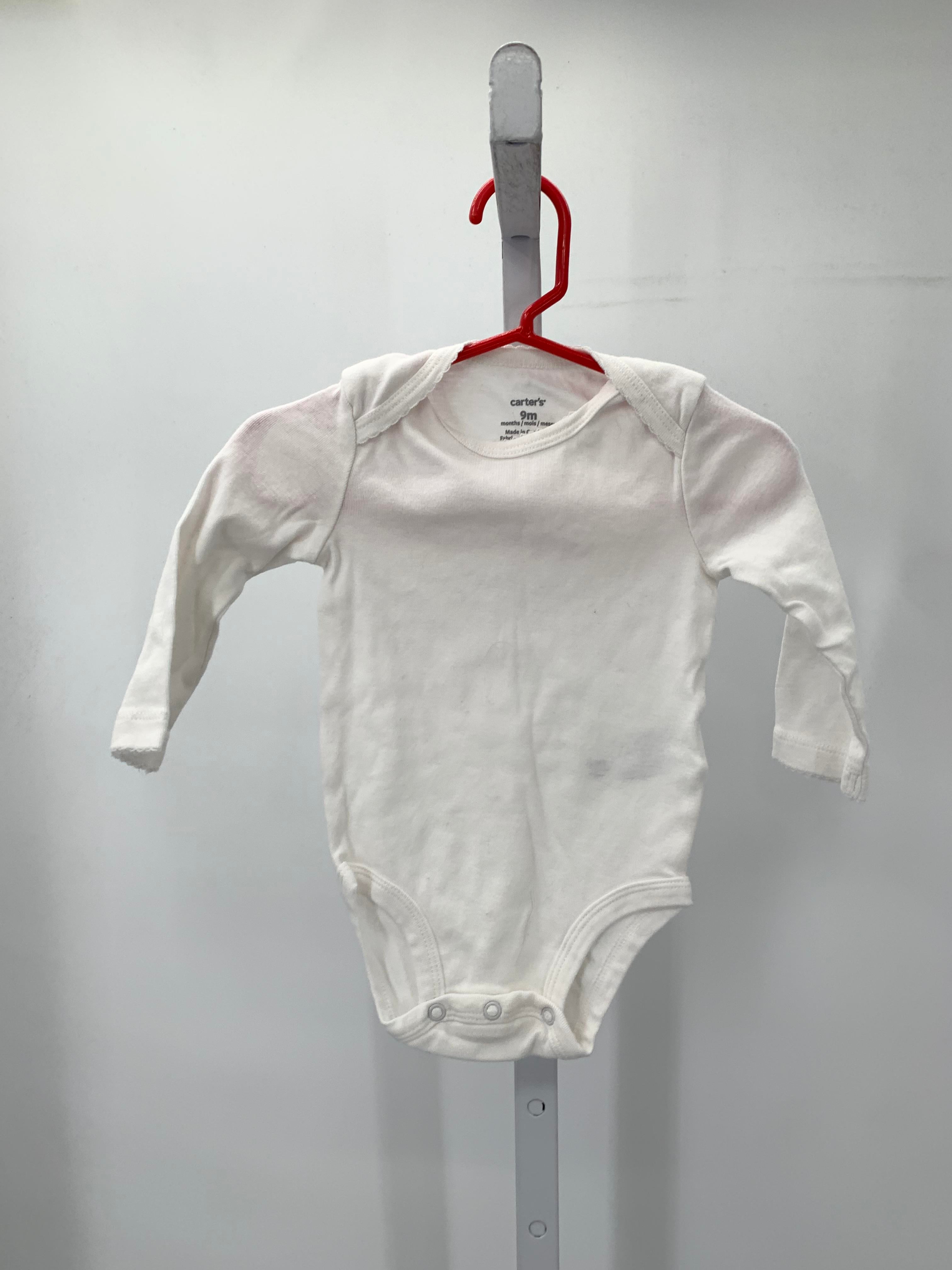 Carters Size 9 Months Girls Long Sleeve Shirt