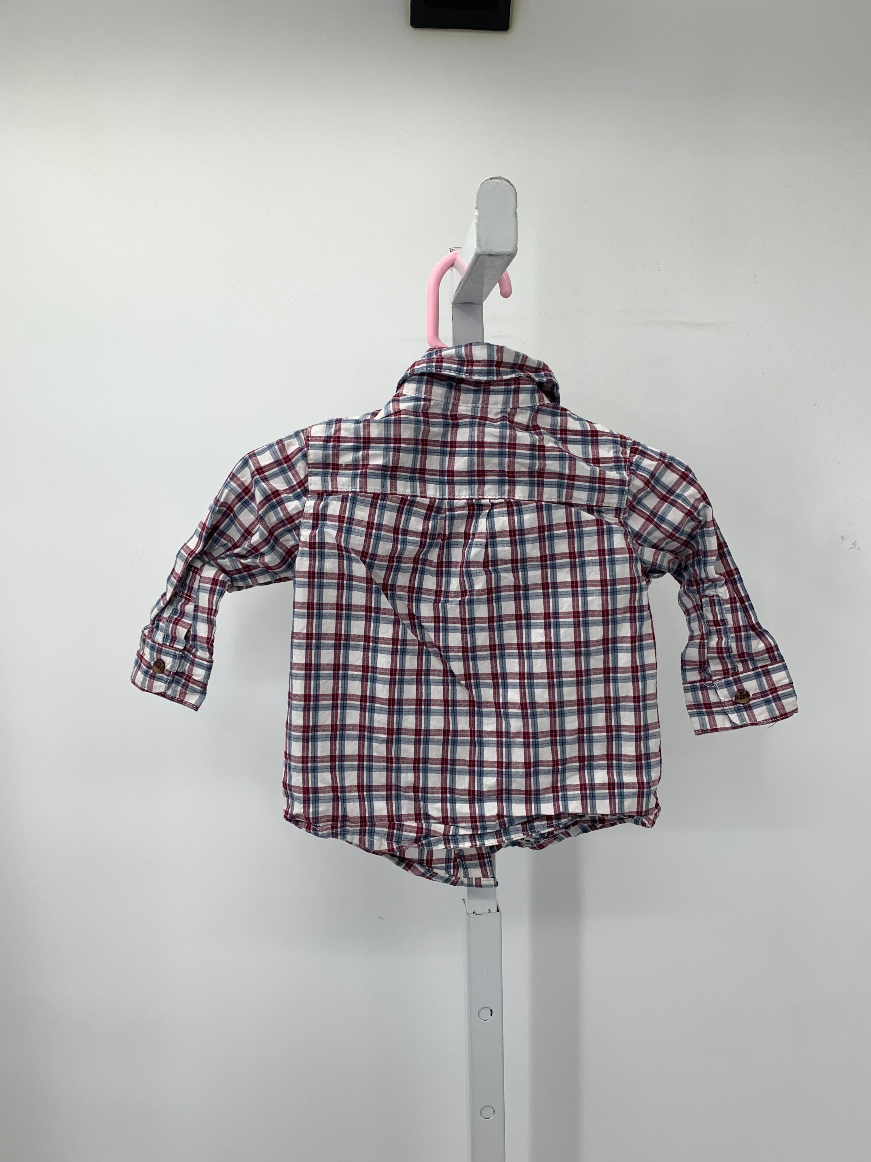 PLAID BTN DOWN