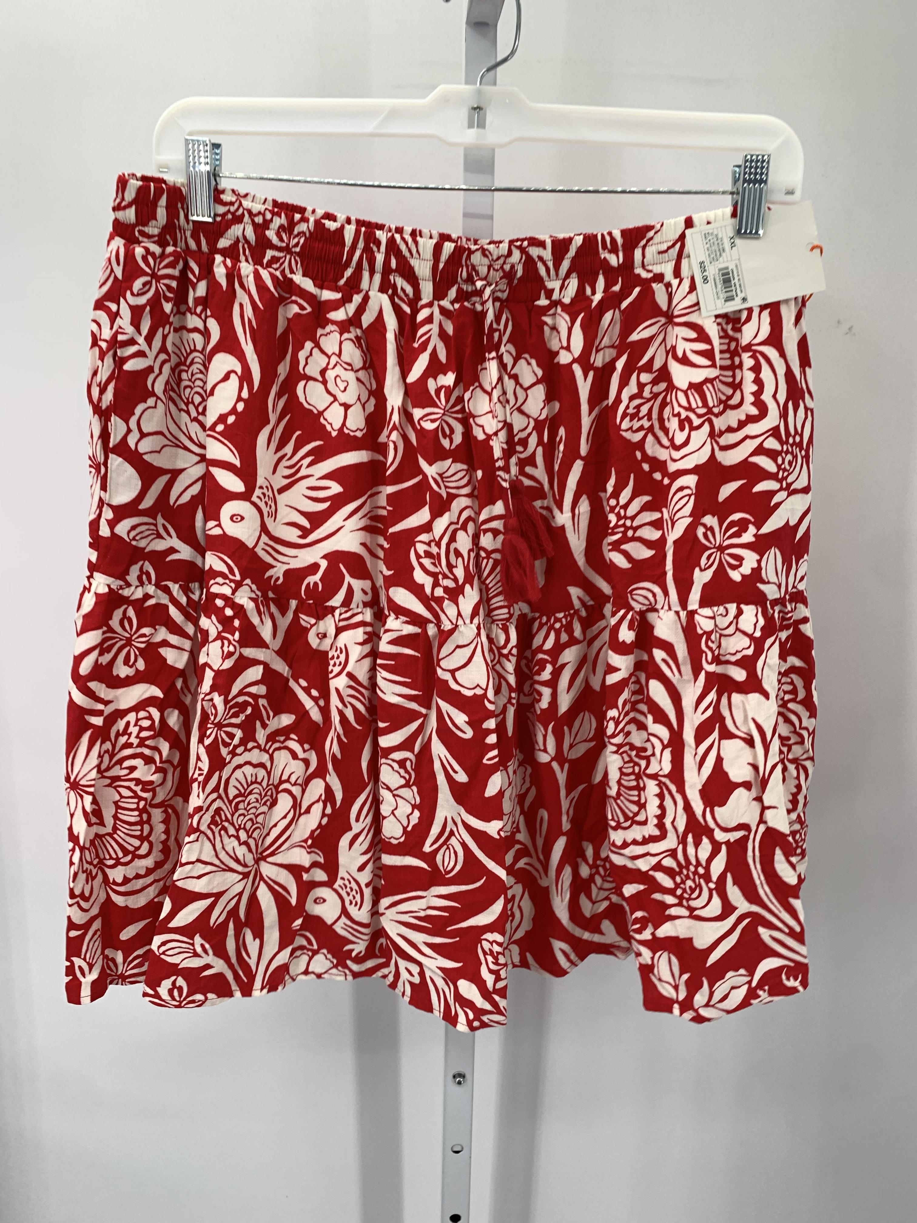 Knox Rose Size 2X Womens Skirt