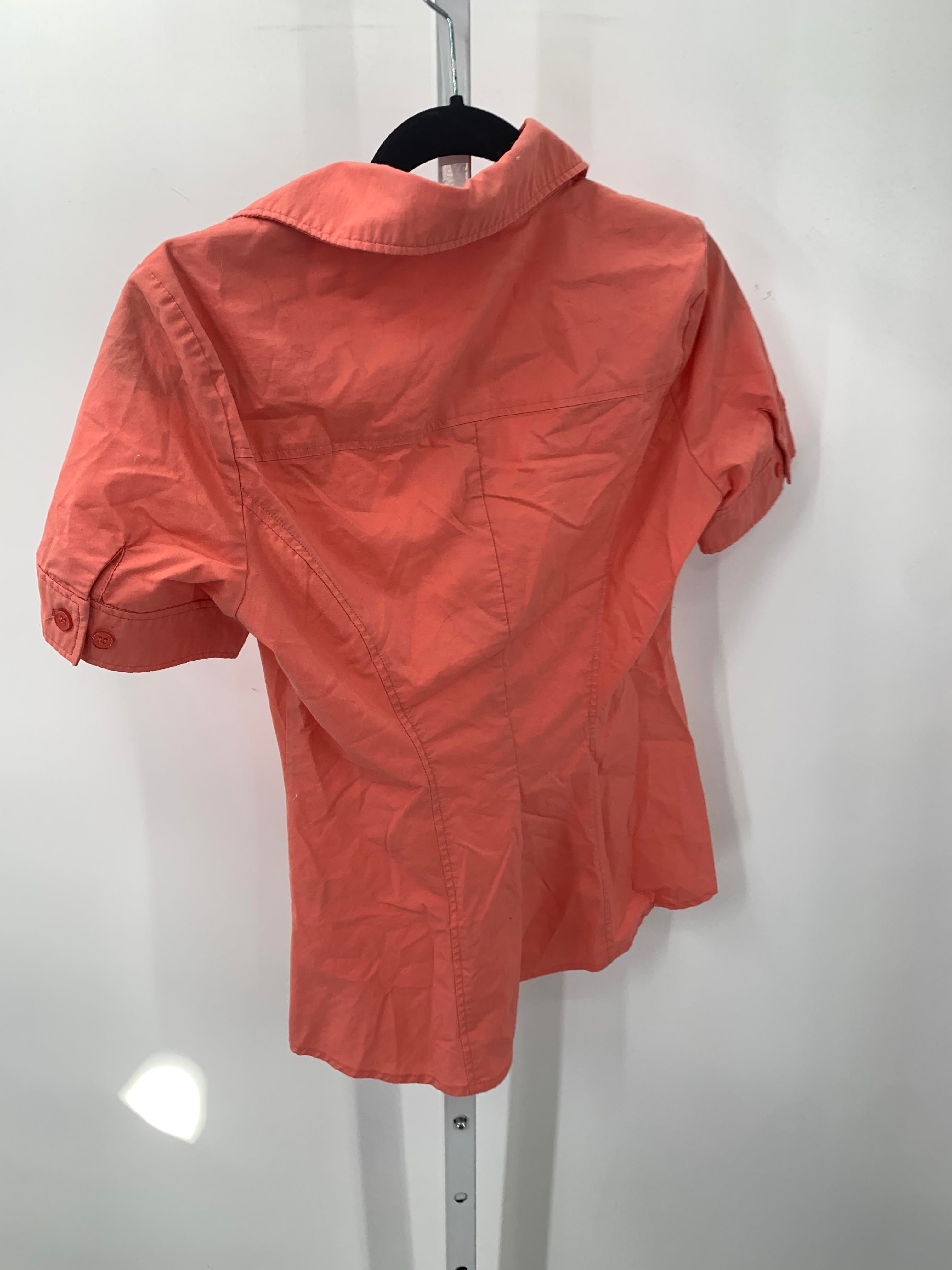 New York & co. Size X Small Misses Short Sleeve Shirt