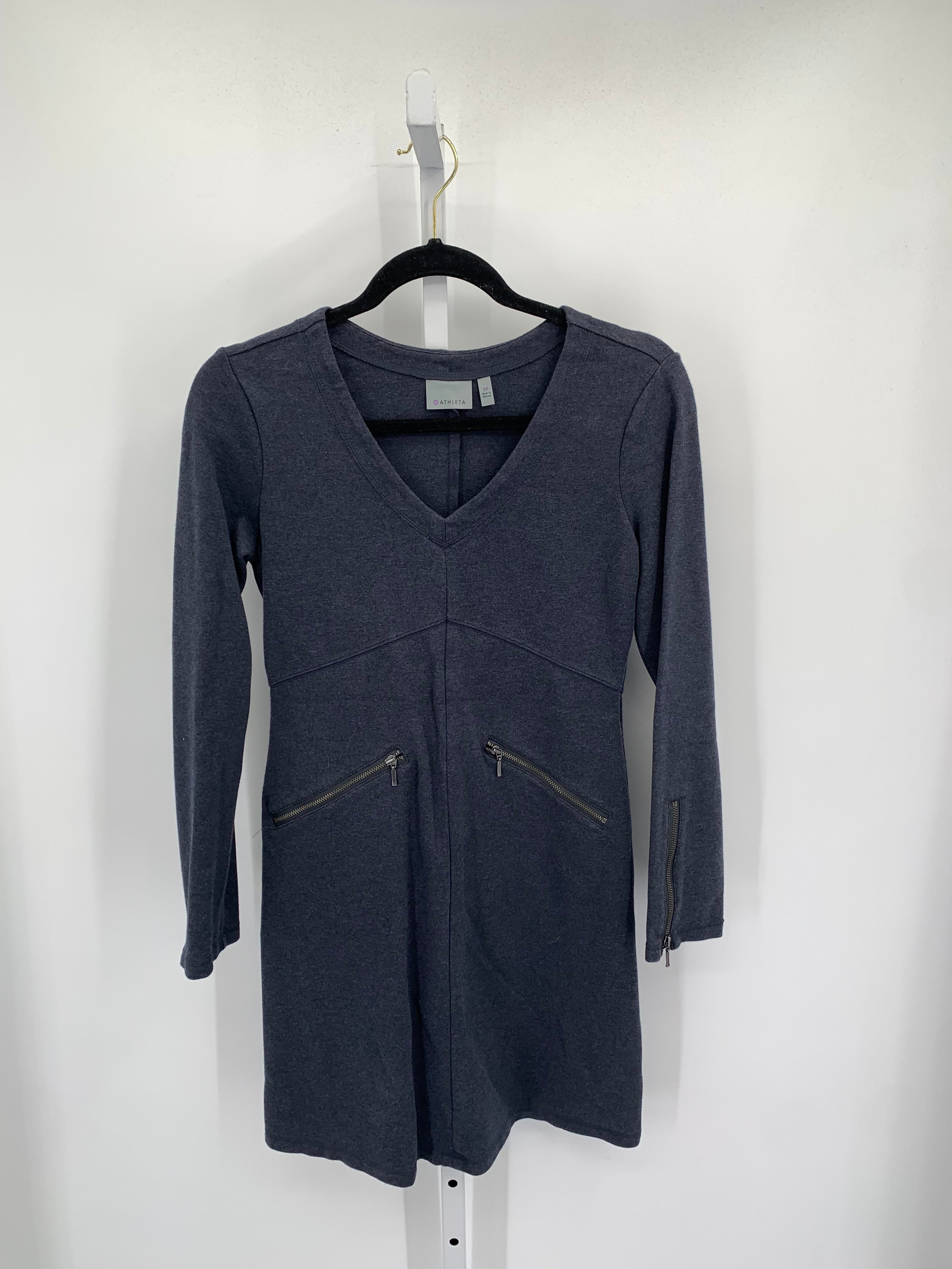 Athleta Size Small Petite Petite Long Sleeve Dress