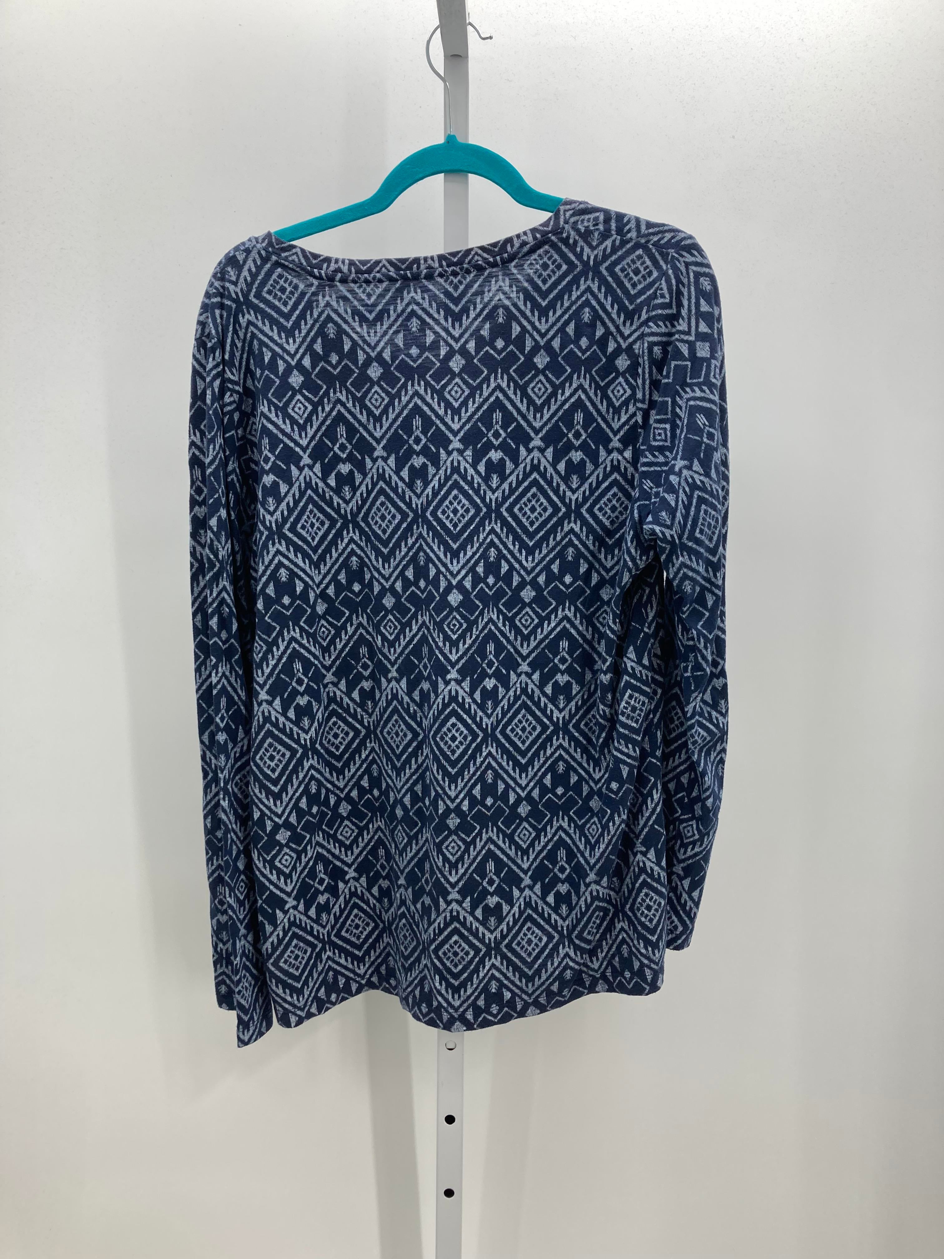 Sonoma Size Extra Large Misses Long Sleeve Shirt