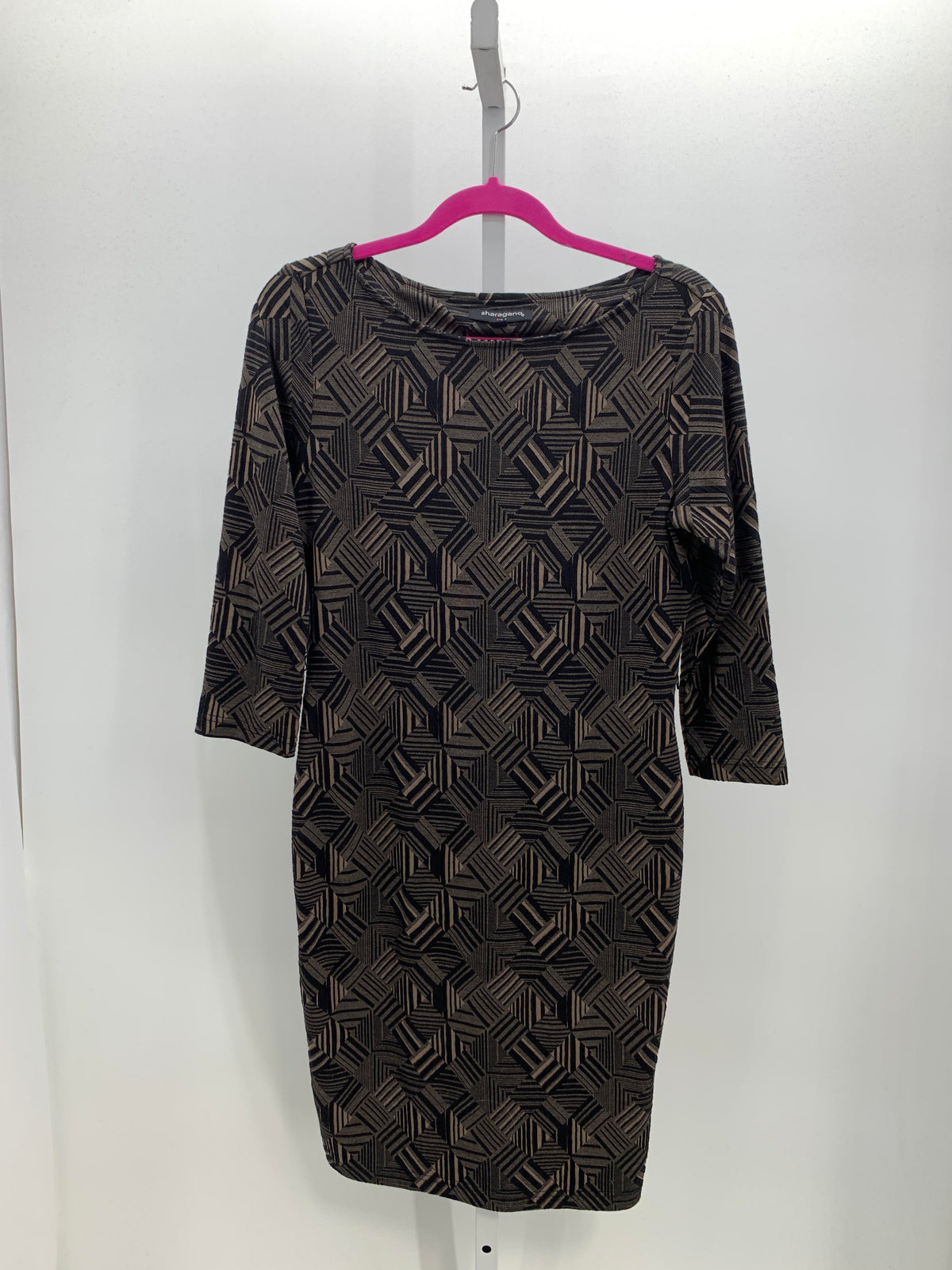 Sharagano Size 8 Misses 3/4 Sleeve Dress