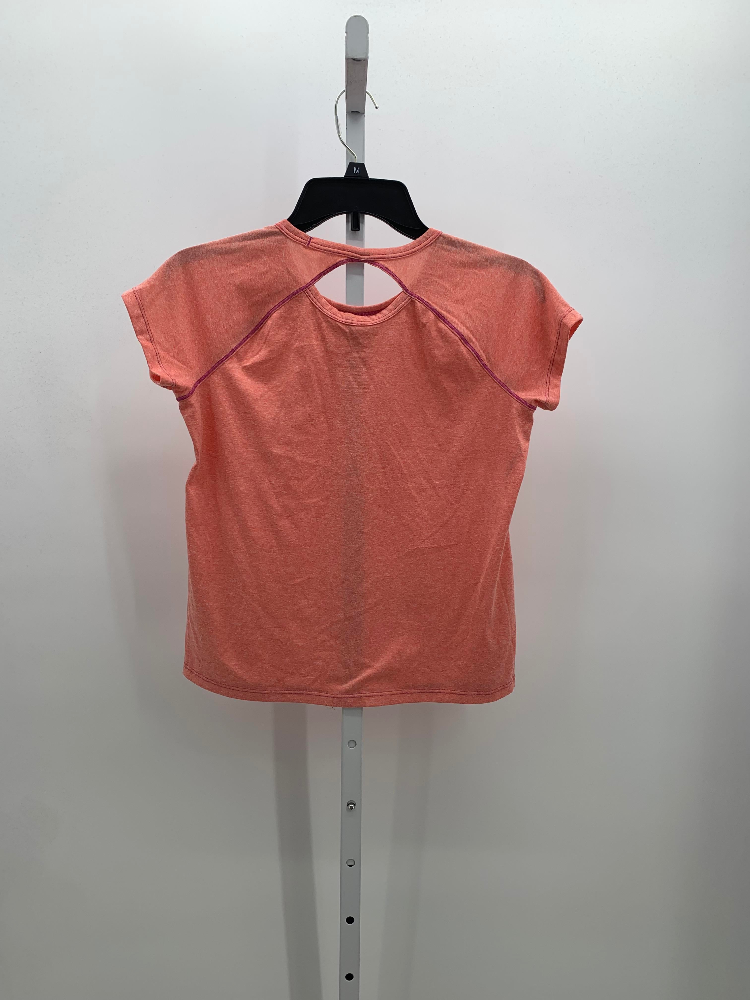 LL Bean Size 14-16 Girls Short Sleeve Shirt