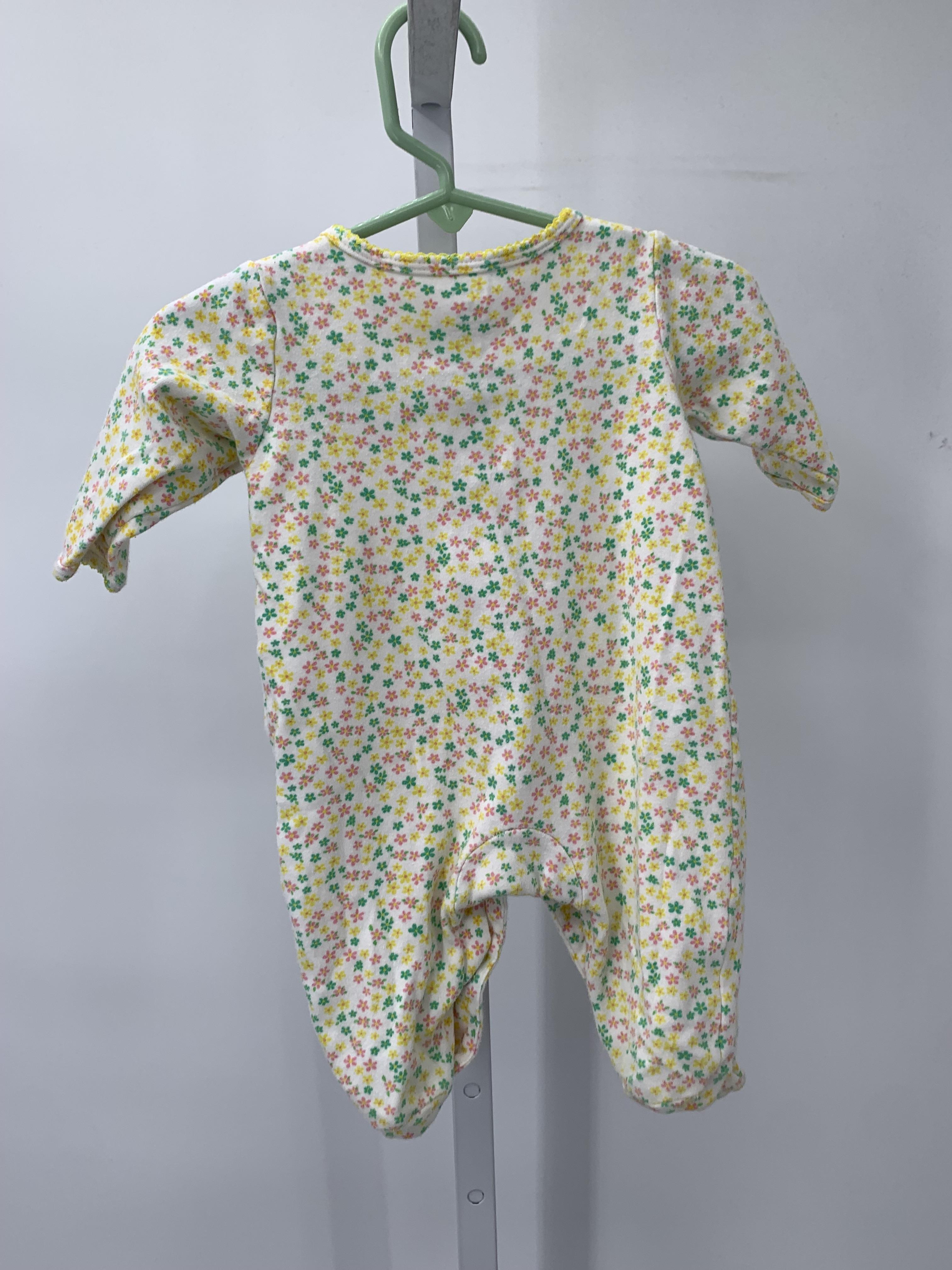 Carters Size 3 Months Girls Long Slv. Romper