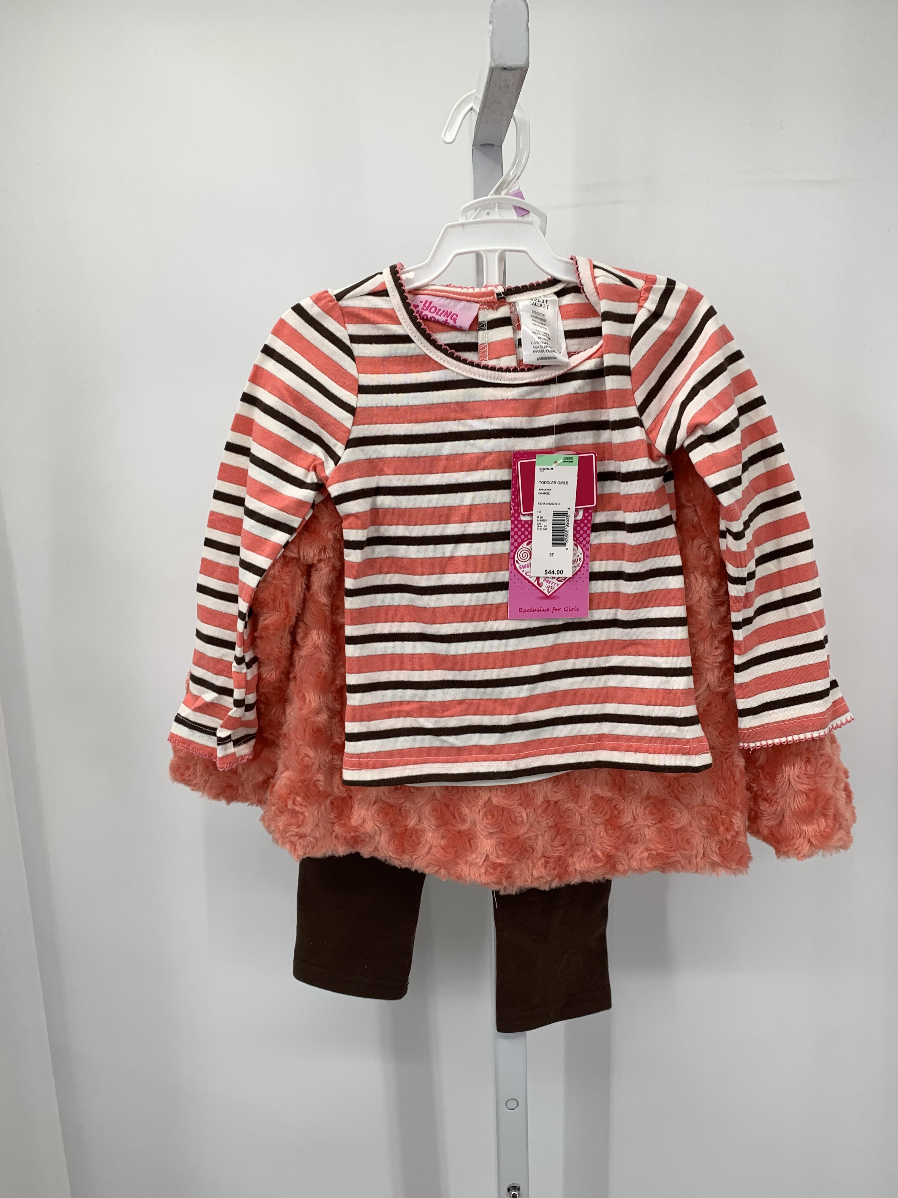 Young Hearts Size 3T Girls 3 Pieces
