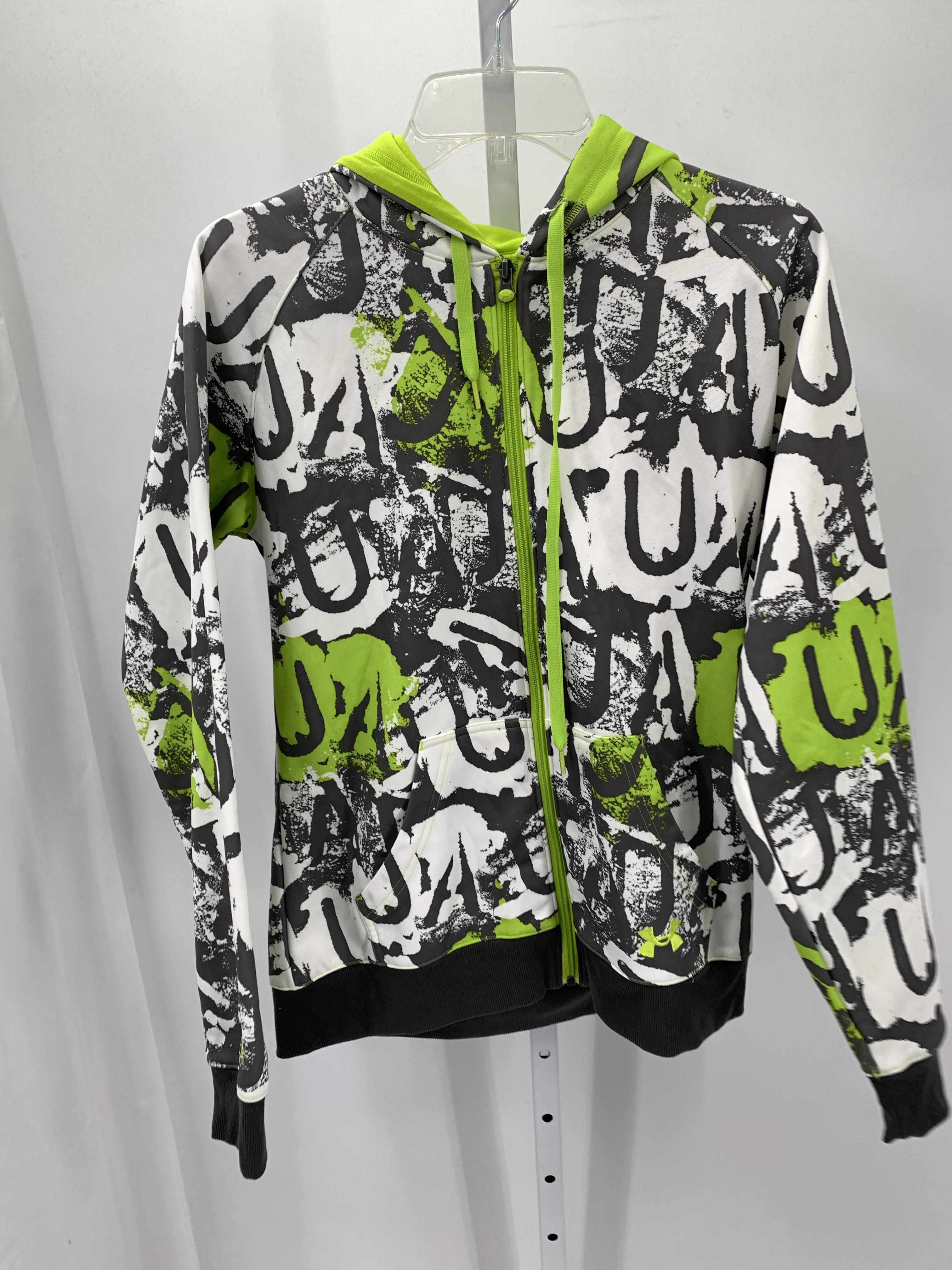GREY PRINT SWEAT JACKET