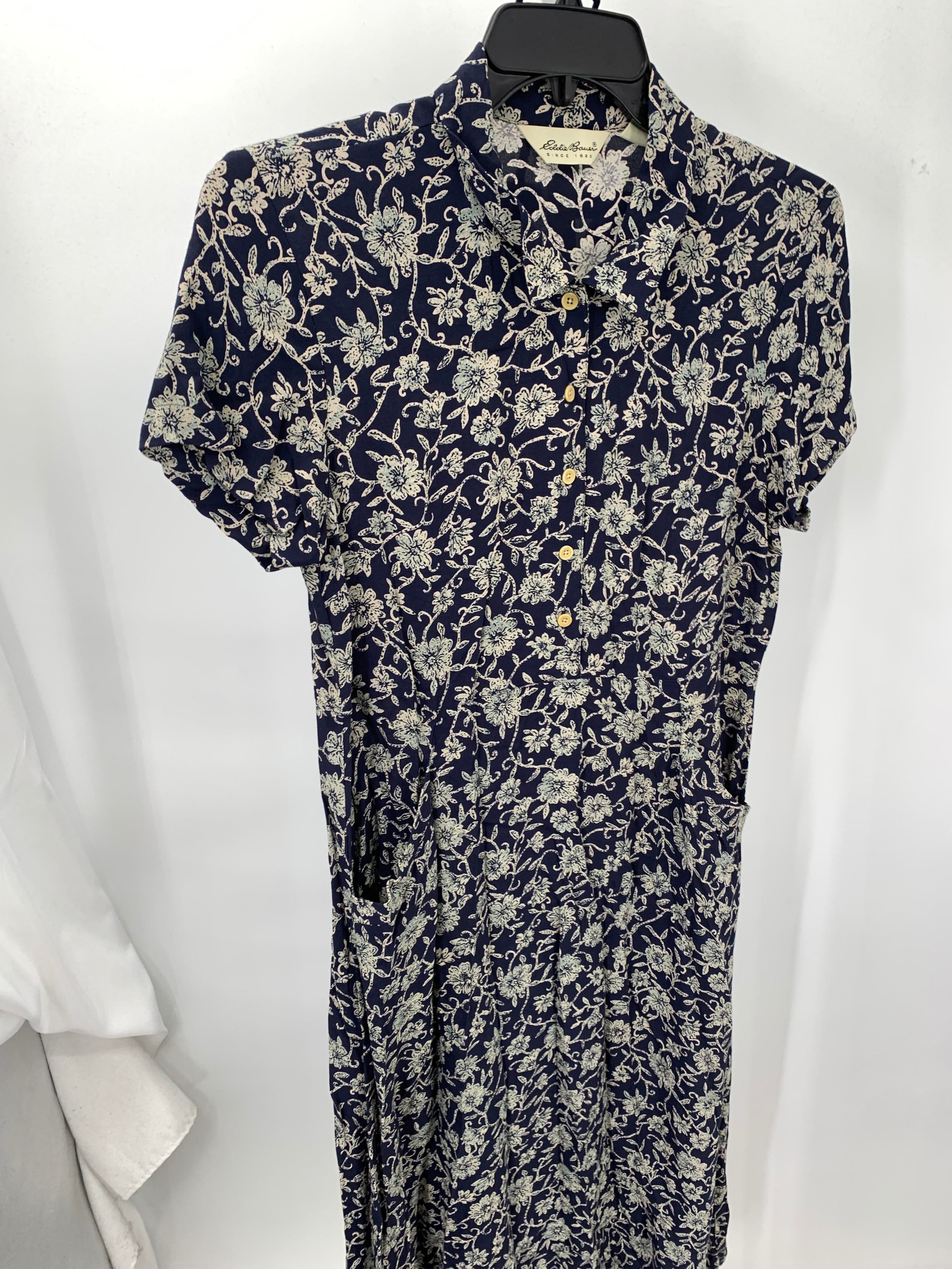Eddie Bauer Size Medium Misses Short Sleeve Dress
