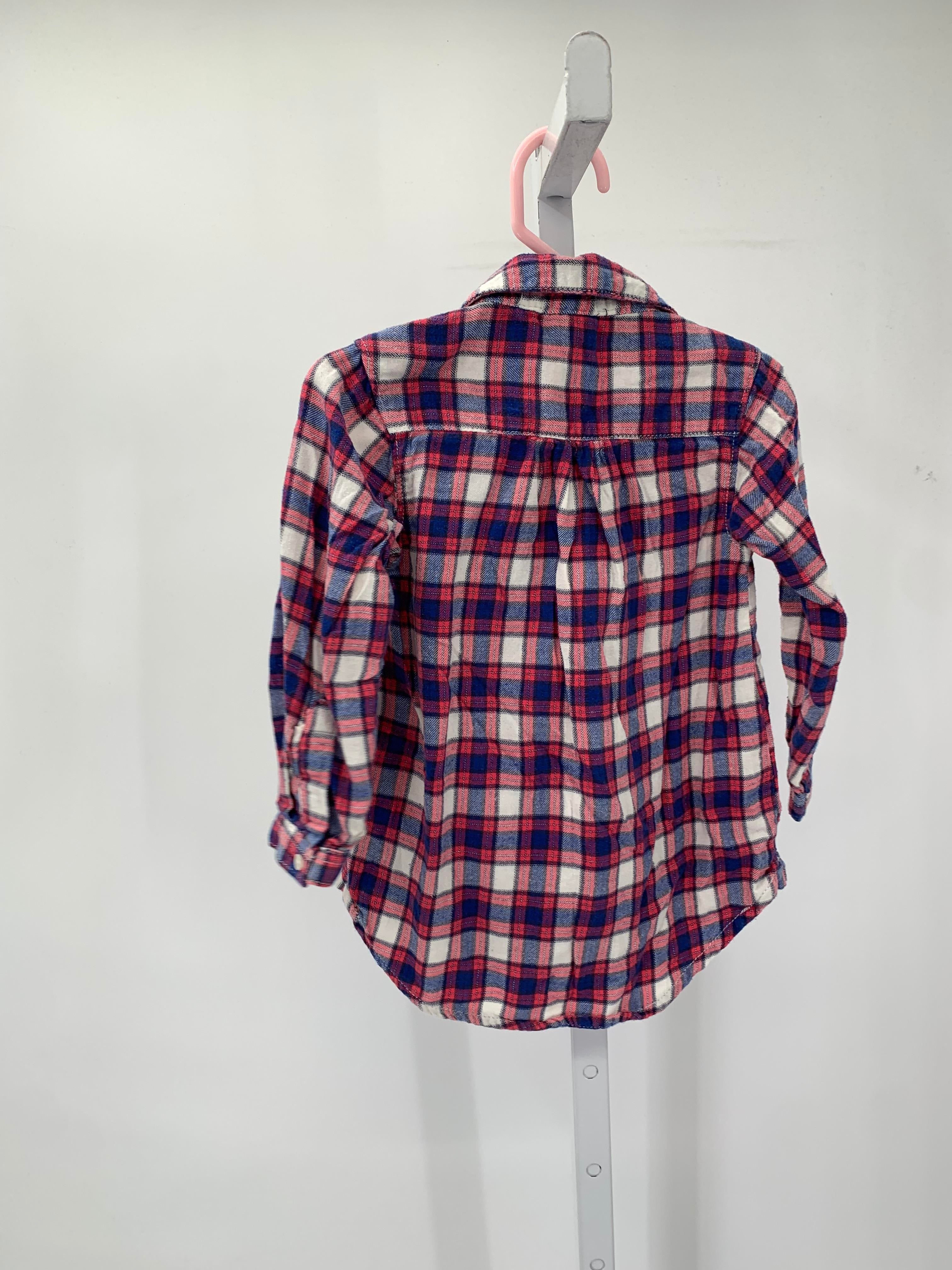 Osh Kosh Size 2T Girls Long Sleeve Shirt