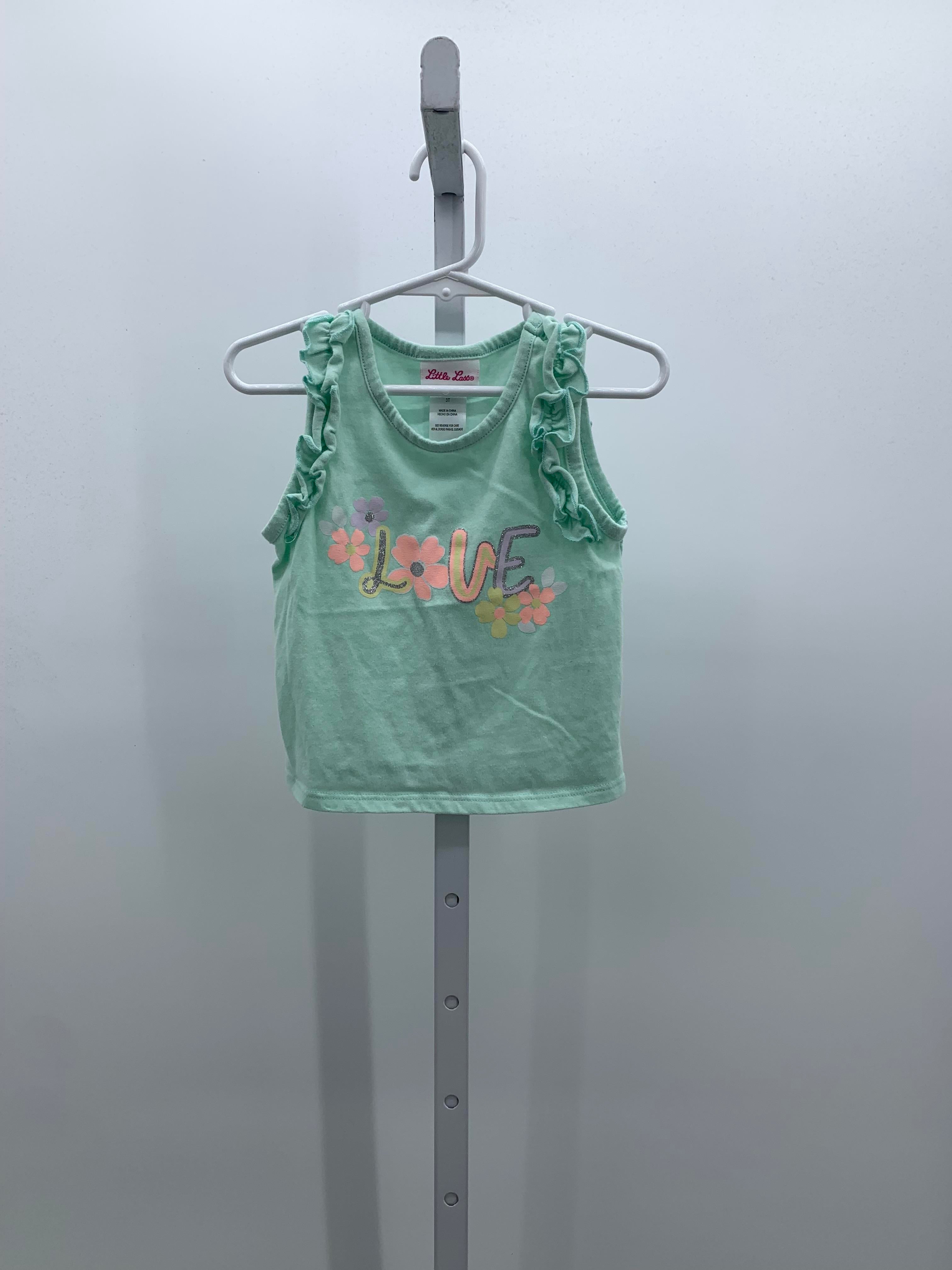 Little Lass Size 3T Girls Tank