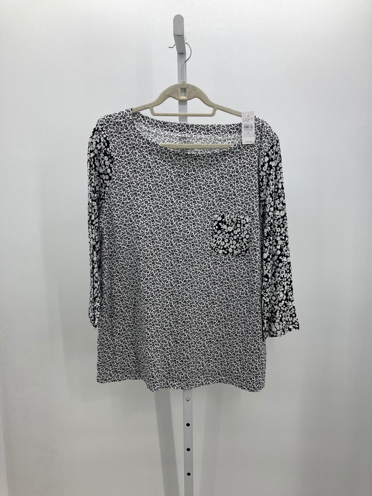 Loft Size Extra Large Misses 3/4 Sleeve Shirt