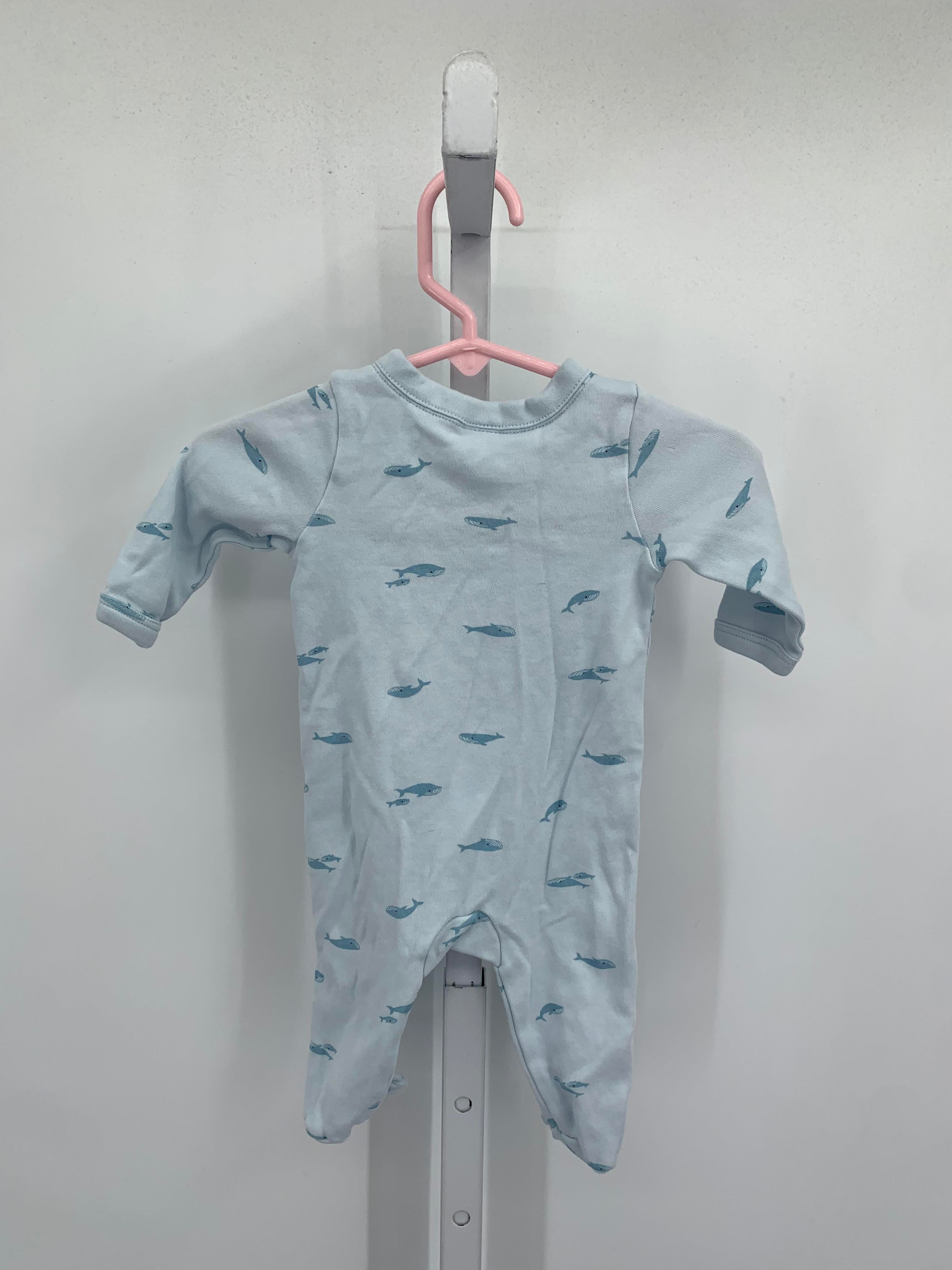 WHALES KNIT ROMPER