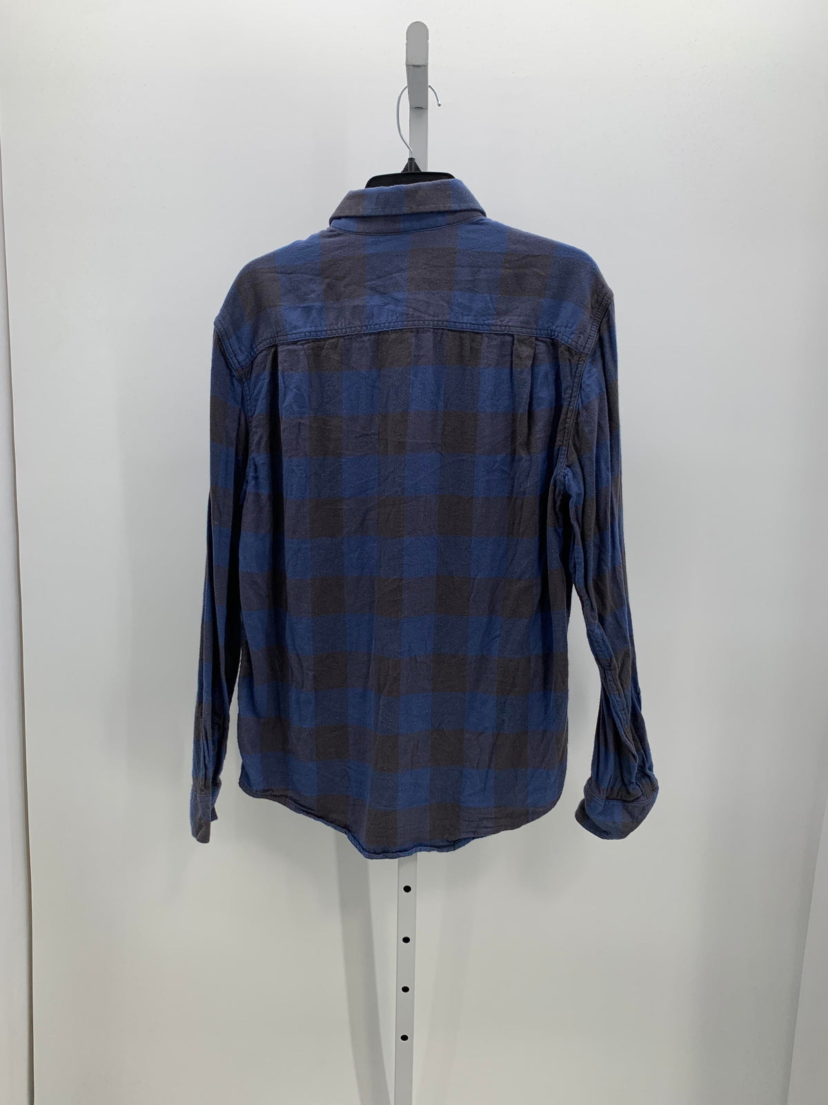 GREY PLAID BTN DOWN