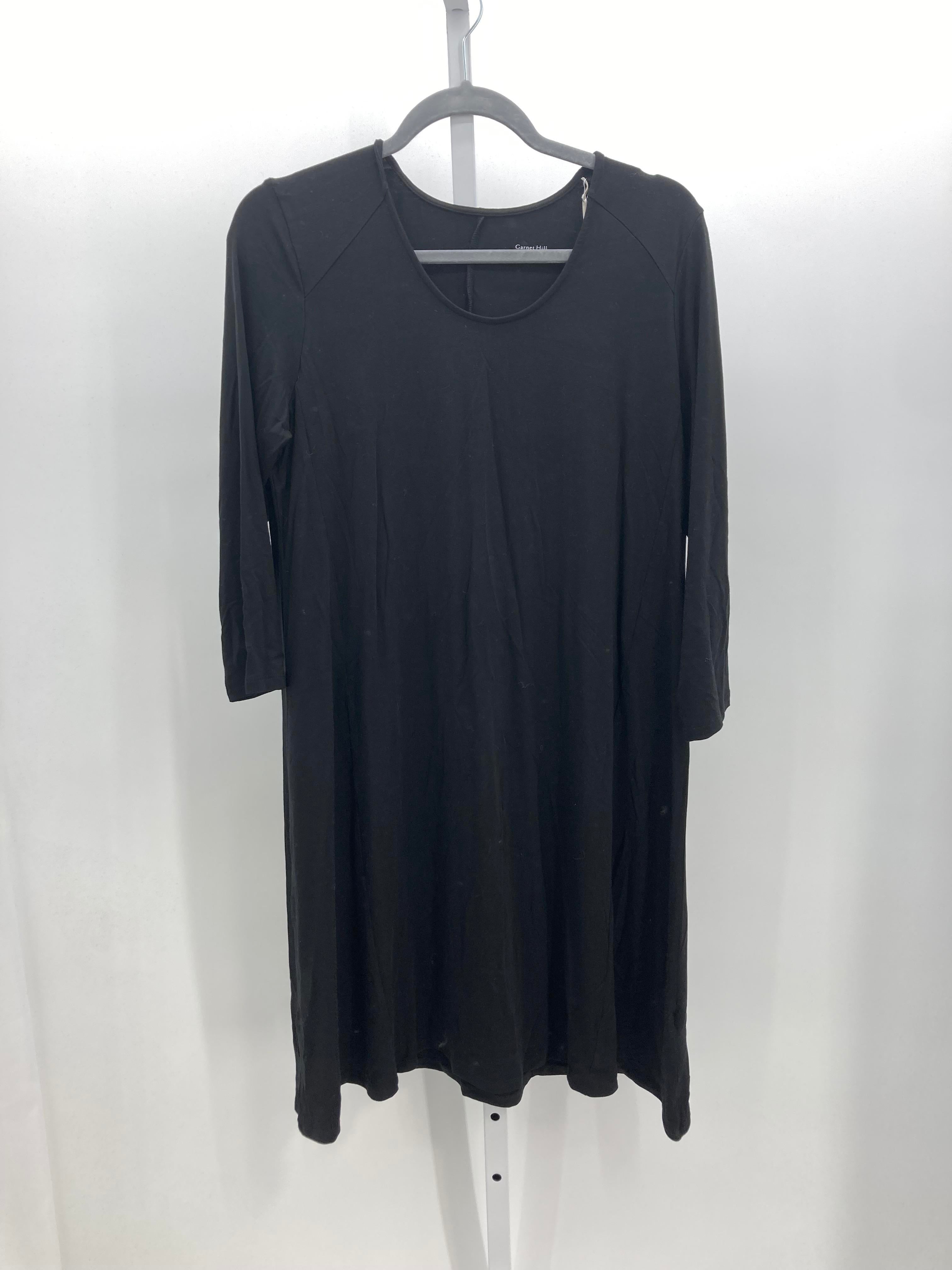 Garnet Hill Size Medium Misses 3/4 Sleeve Dress