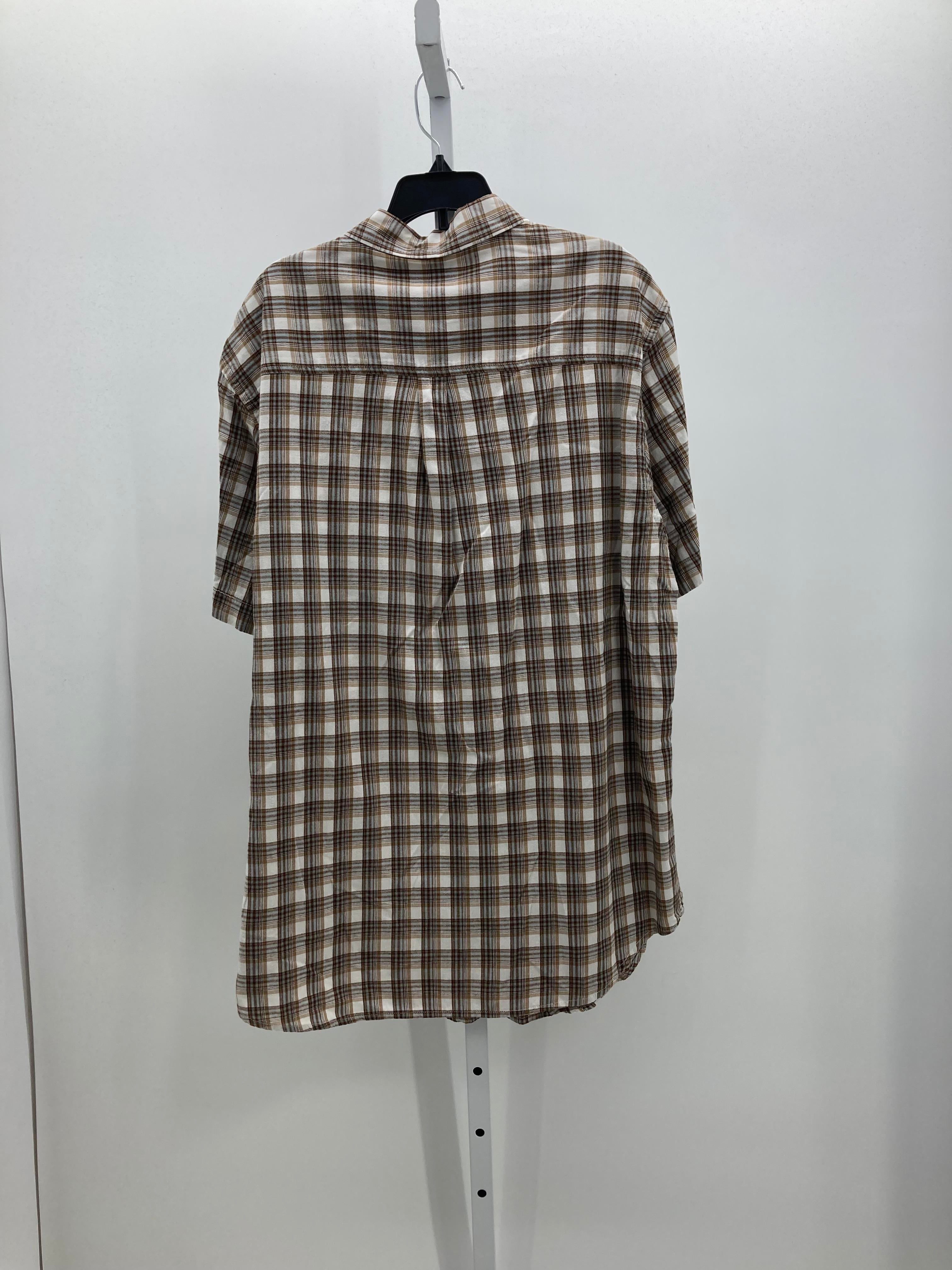 PLAID BTN DOWN