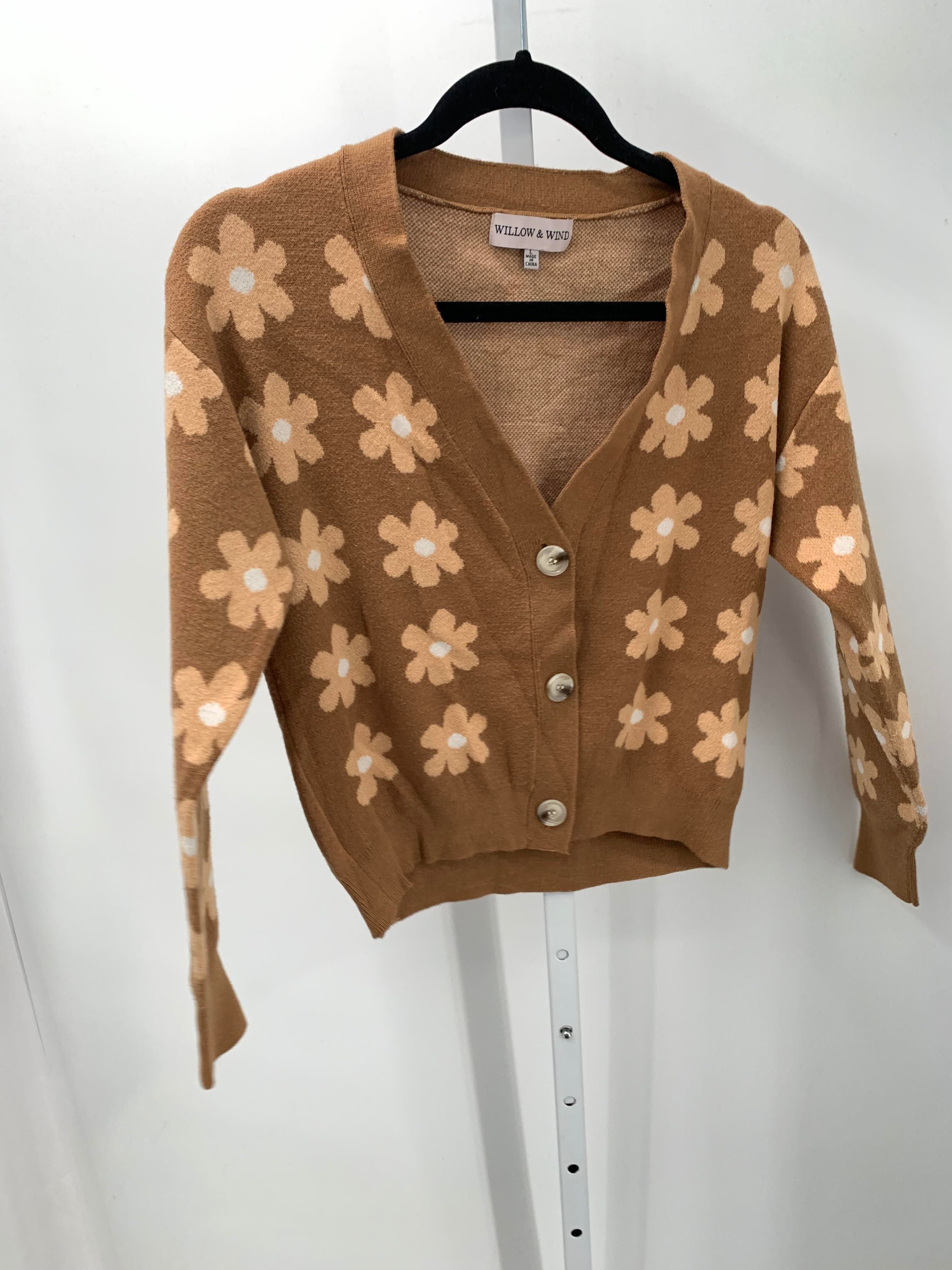 Size Large Juniors Long Sleeve Sweater