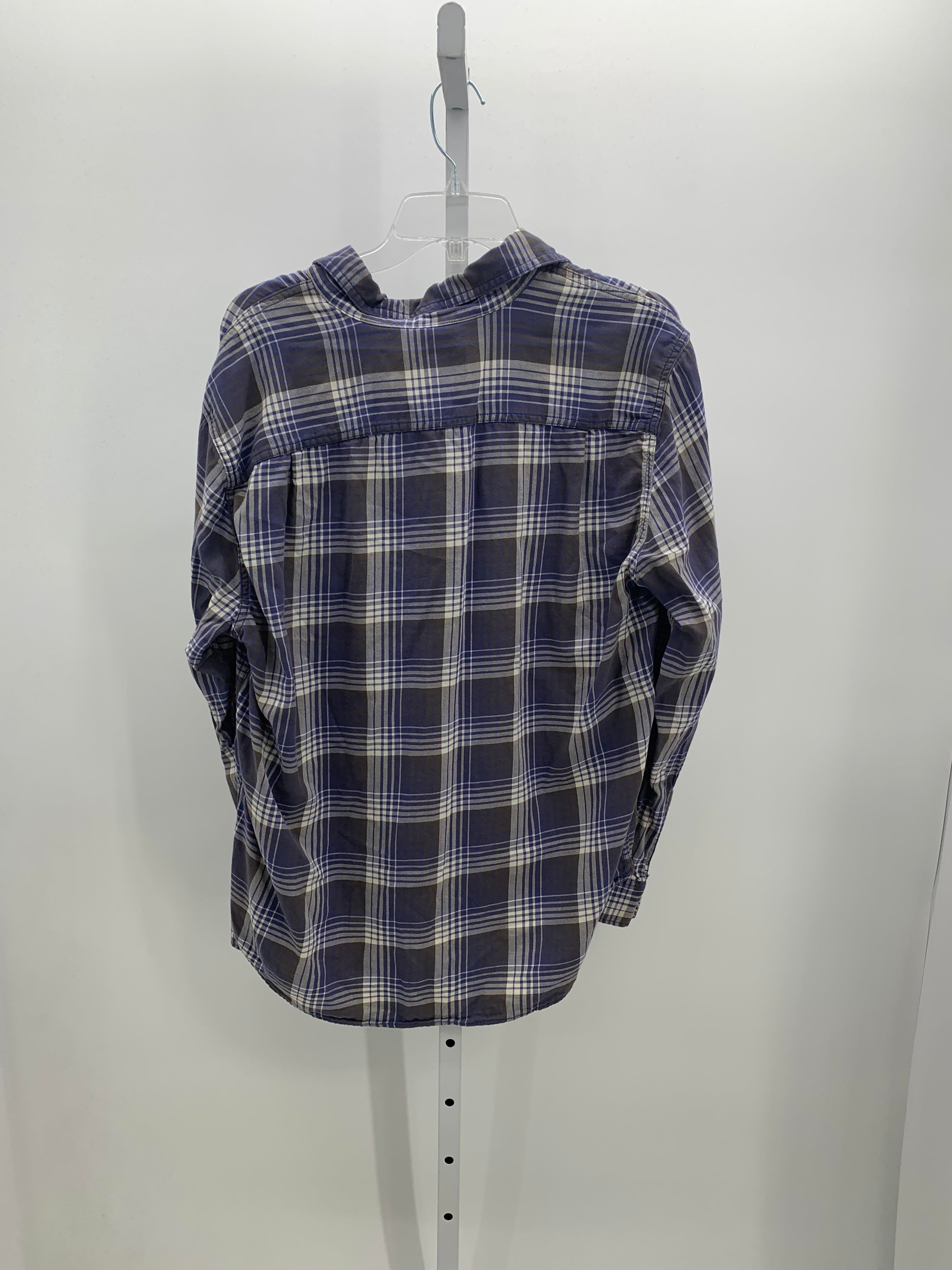 BLUE/GREY BUTTON DOWN