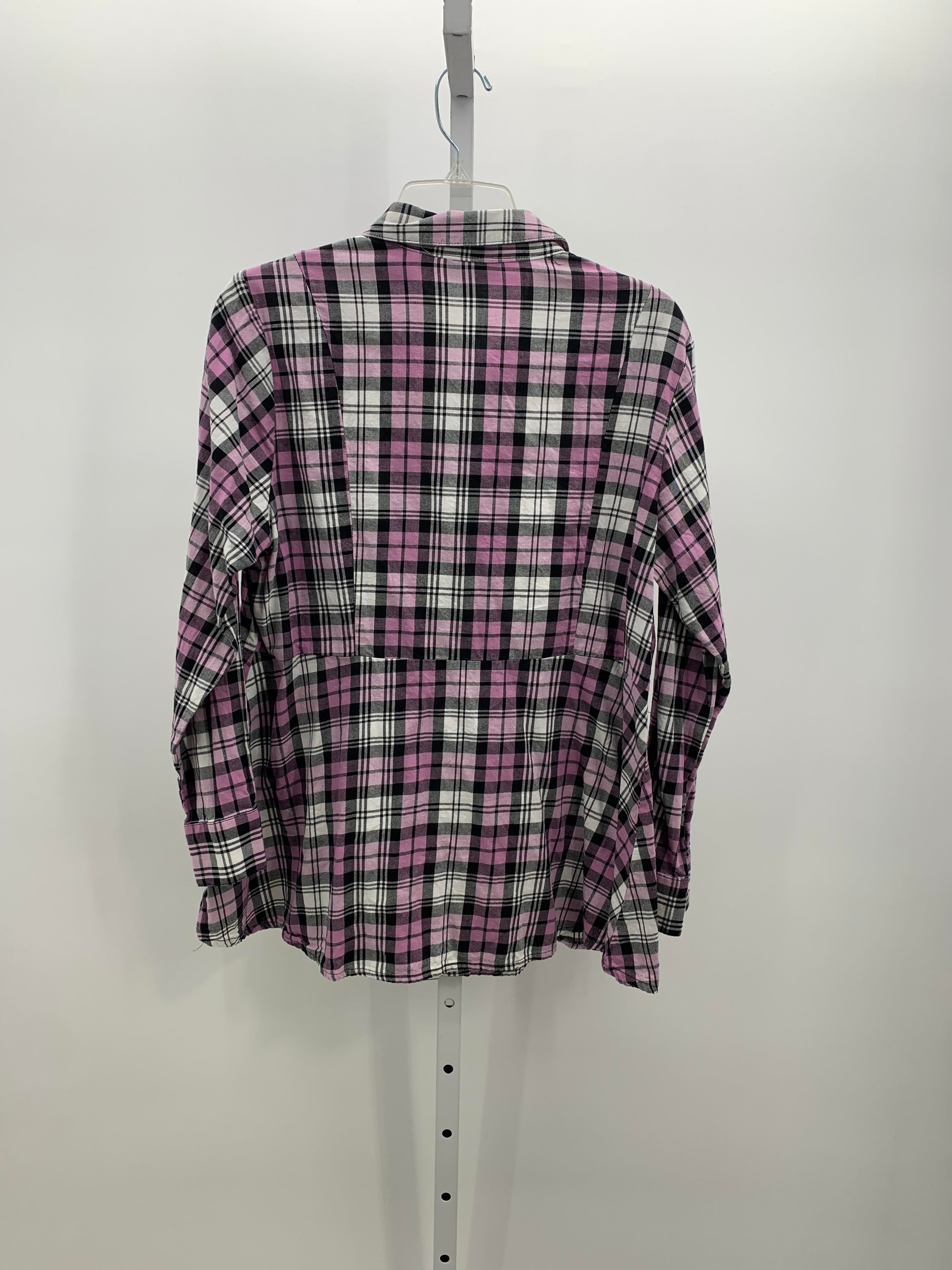 Joan Rivers Size 10 Misses Long Sleeve Shirt