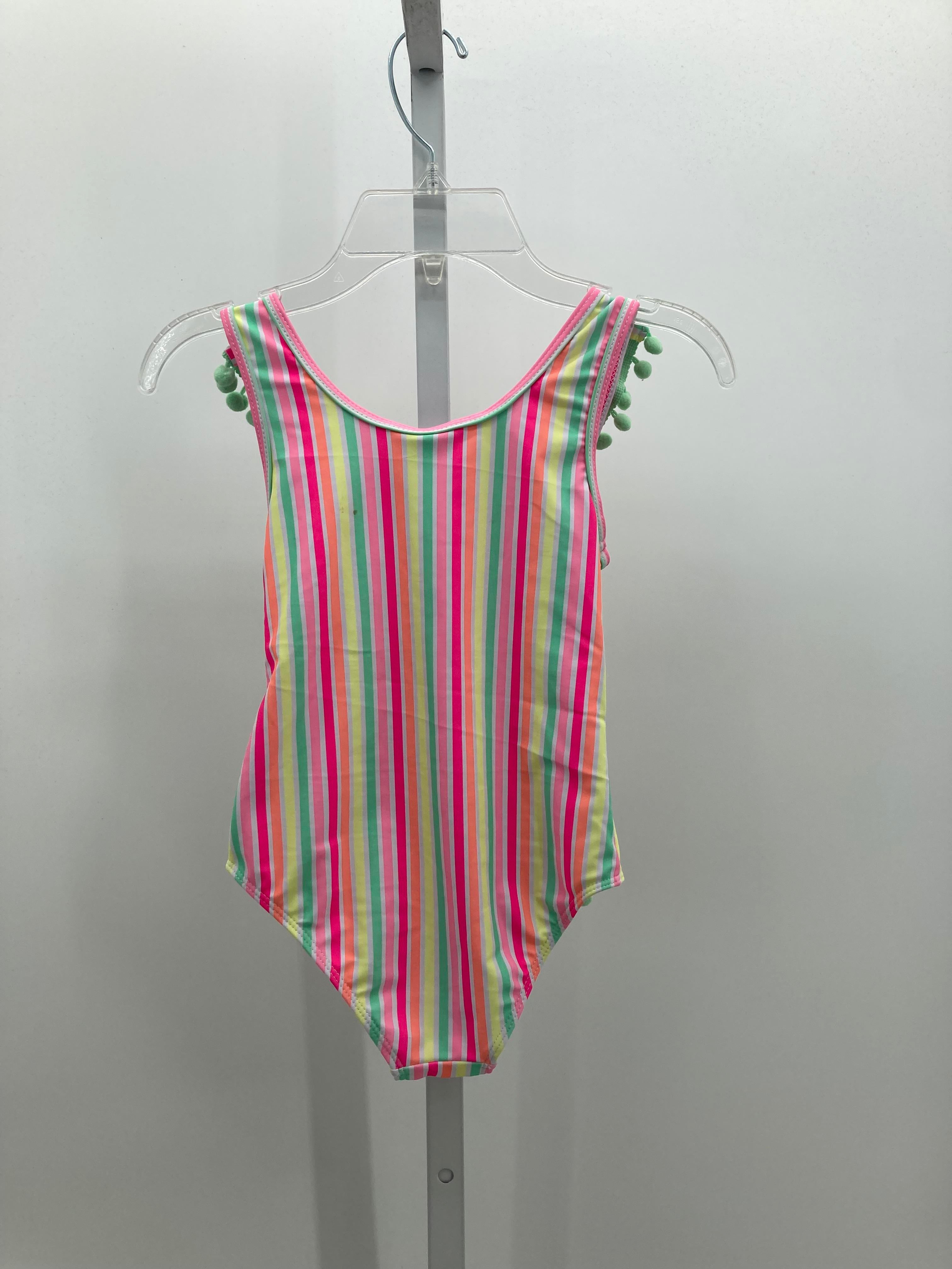 Nicole Miller Size 6X Girls Swim Suit