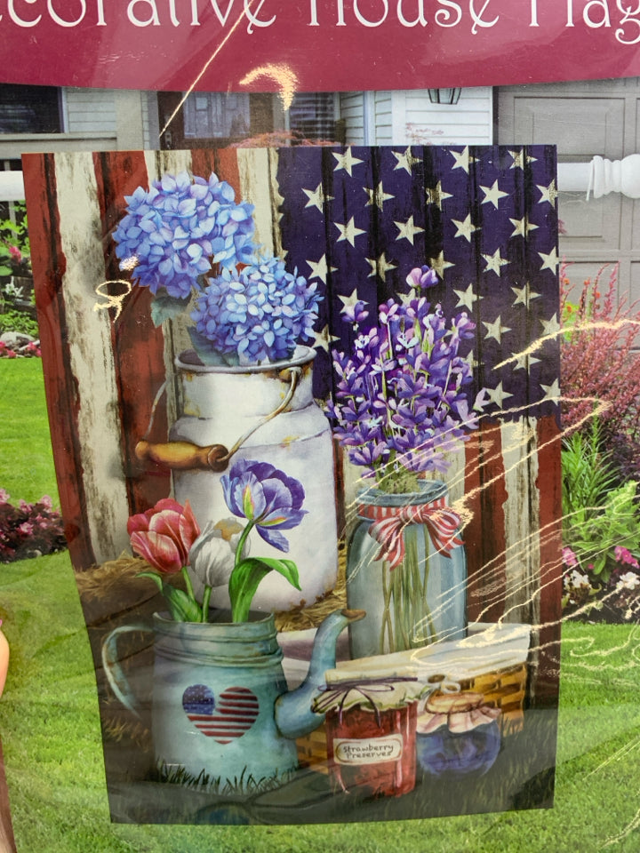 NIP PRIMITIVE PICNIC HOUSE FLAG.