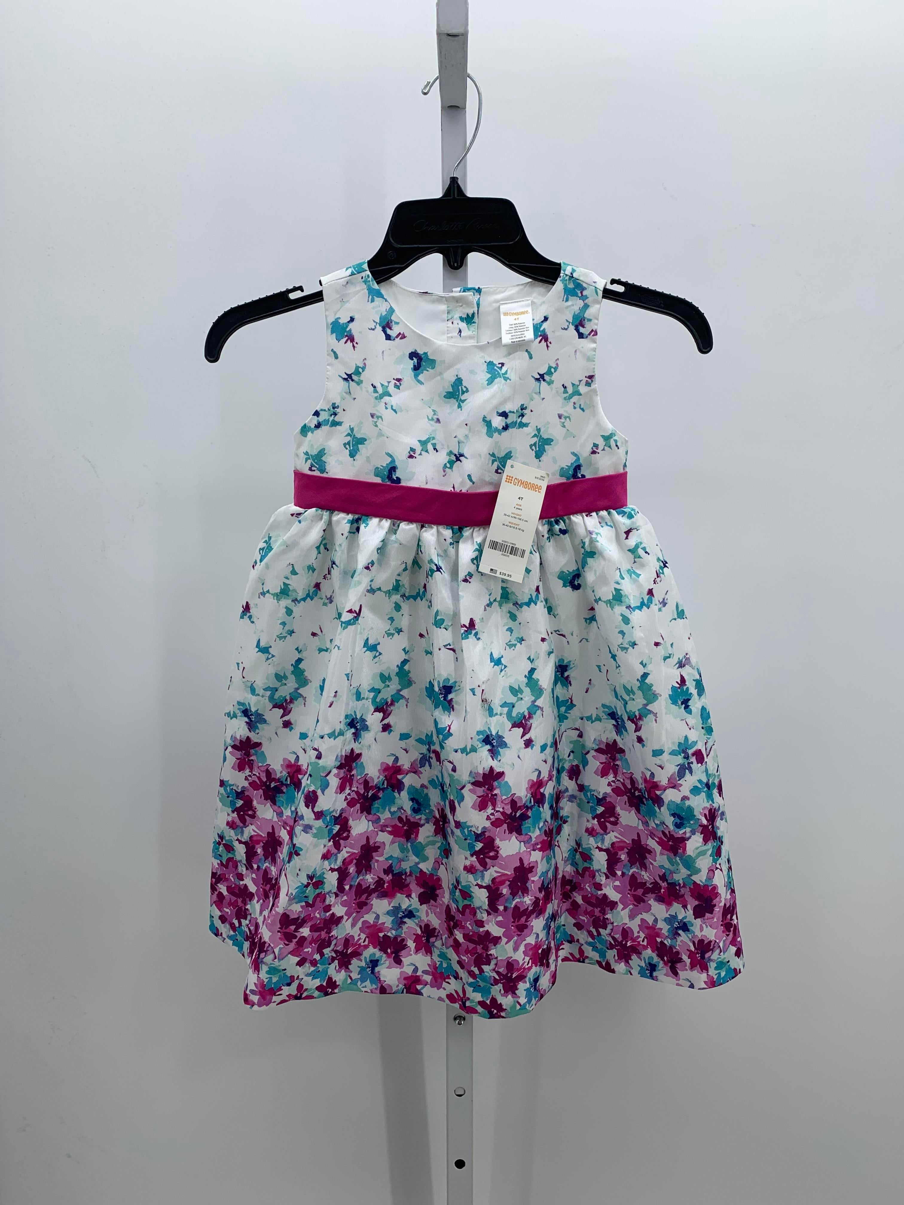 Gymboree Size 4T Girls Sleeveless Dress