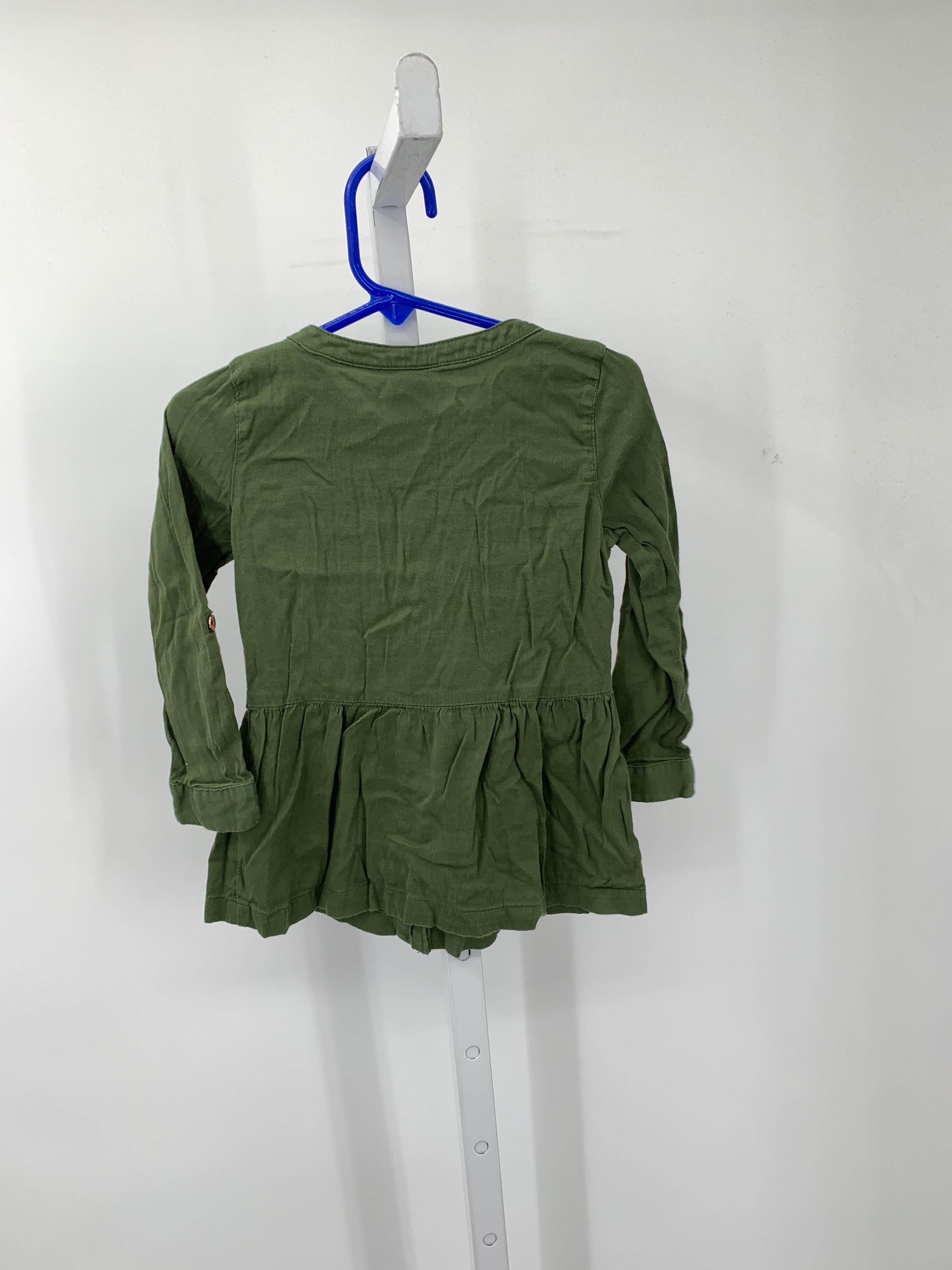Carters Size 3T Girls Long Sleeve Shirt