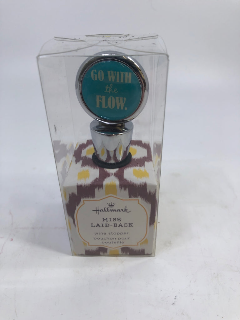 NIP WINE STOPPER MISS LAID-BACK.