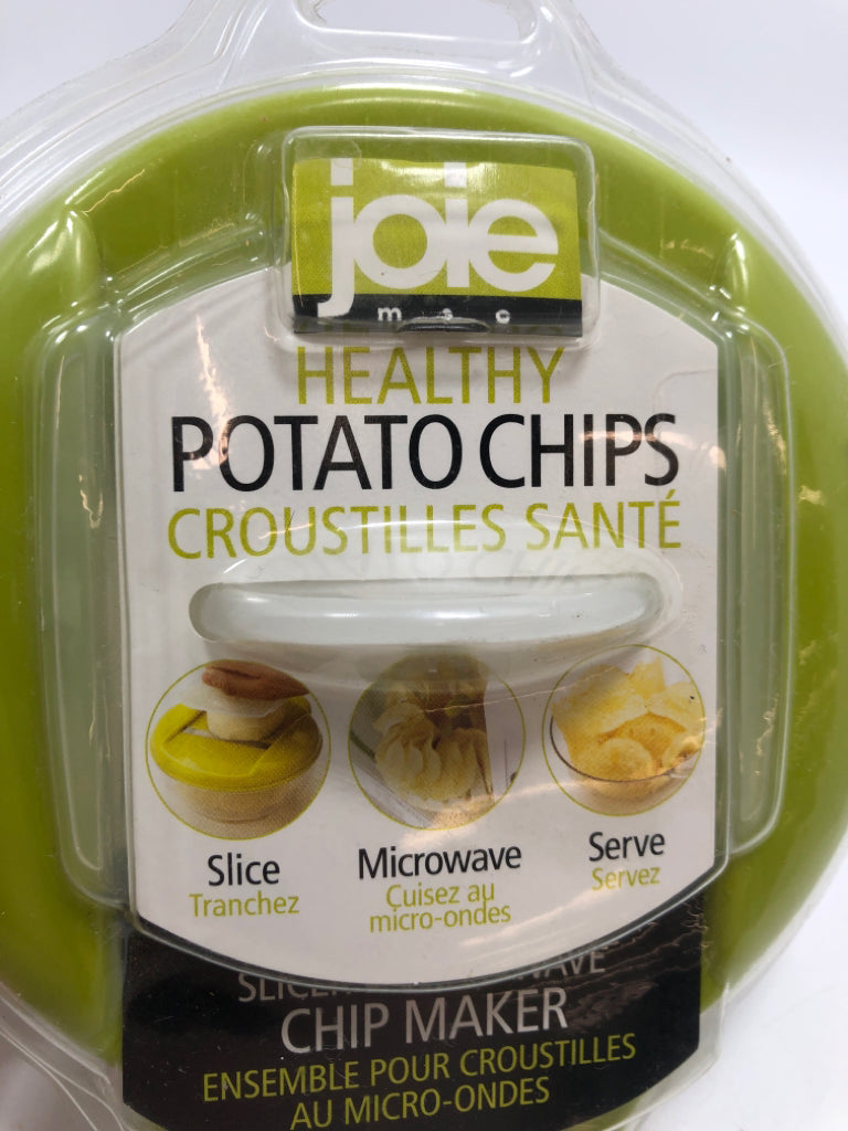 NIP POTATO CHIP MAKER FOR MICROWAVE.
