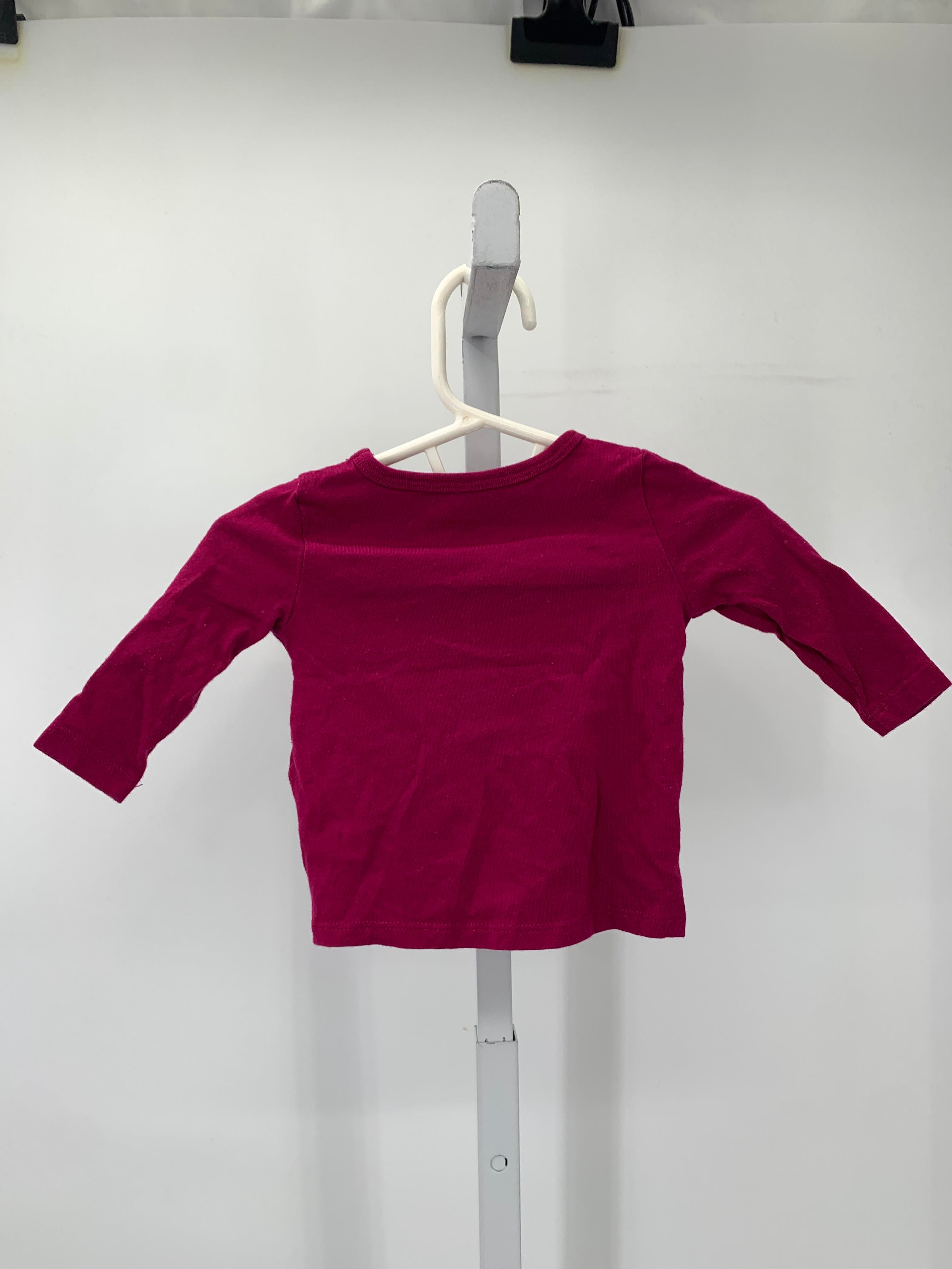 Carters Size 6 Months Girls Long Sleeve Shirt