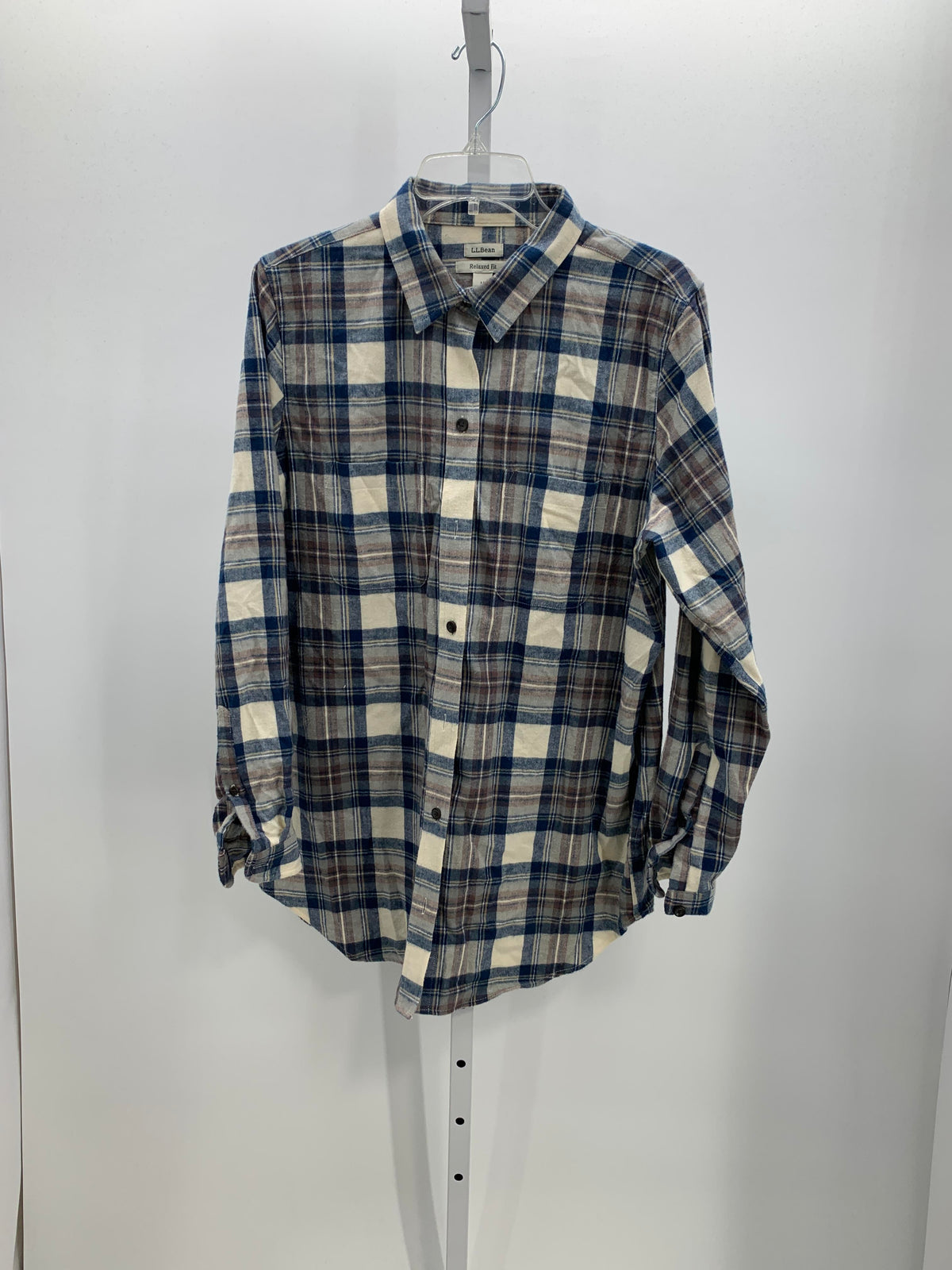 BLUE PLAID