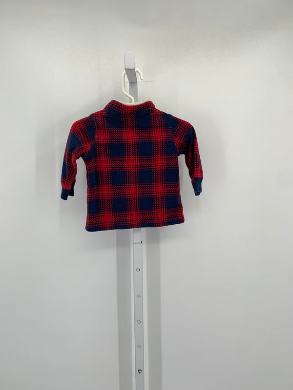 BLUE PLAID FLEECE