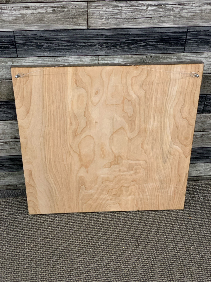 AUTUMN LEAVES WOOD WALL HANGING.