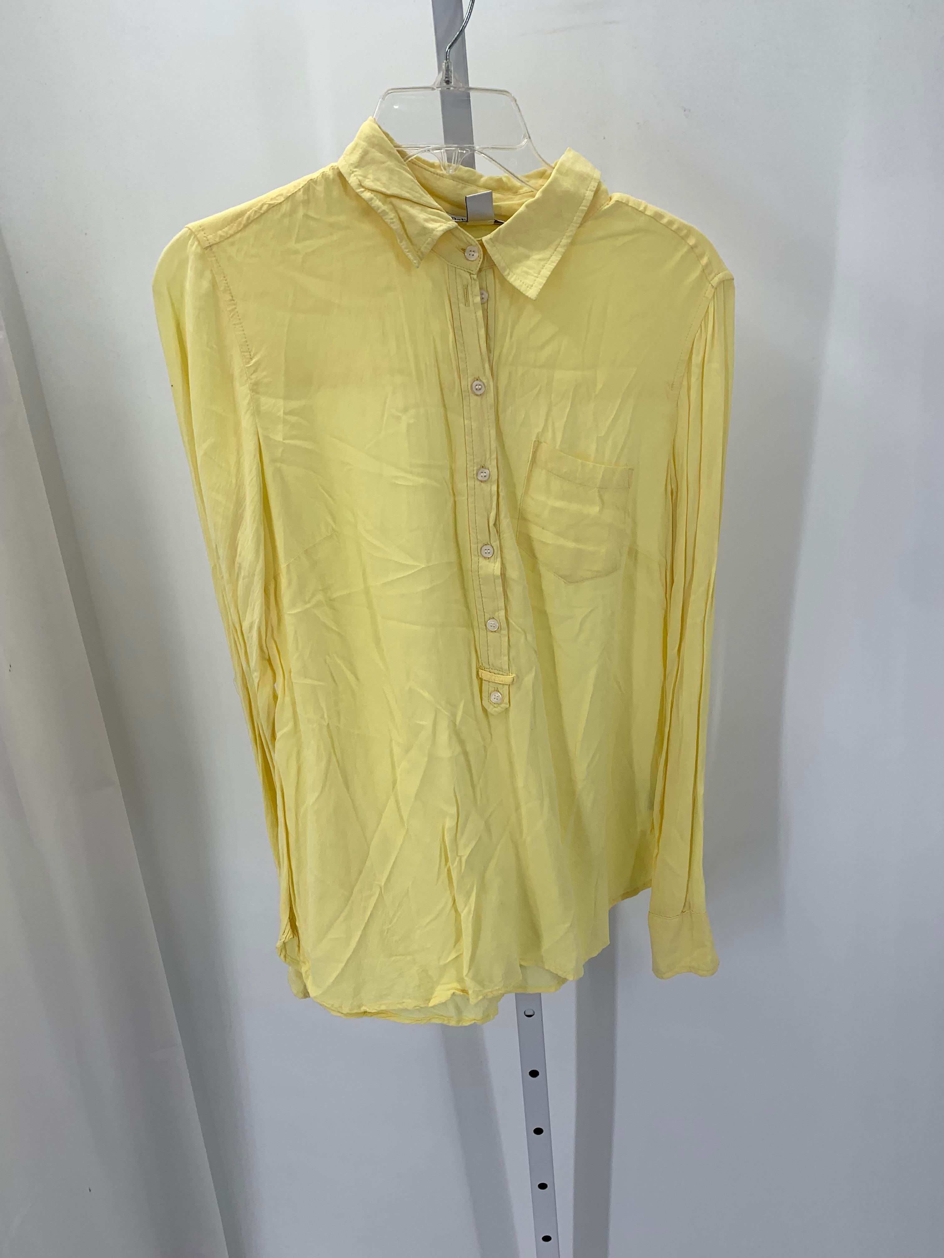 Dalia Collection Size Medium Misses Long Sleeve Shirt