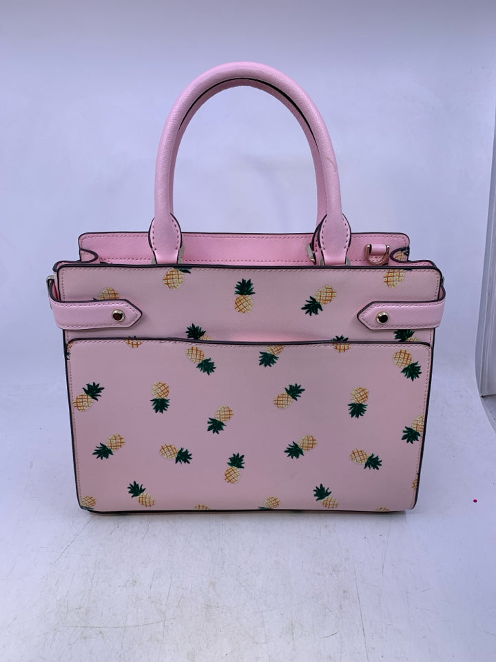 STACI PINEAPPLE SATCHEL + CARD SLEEVE