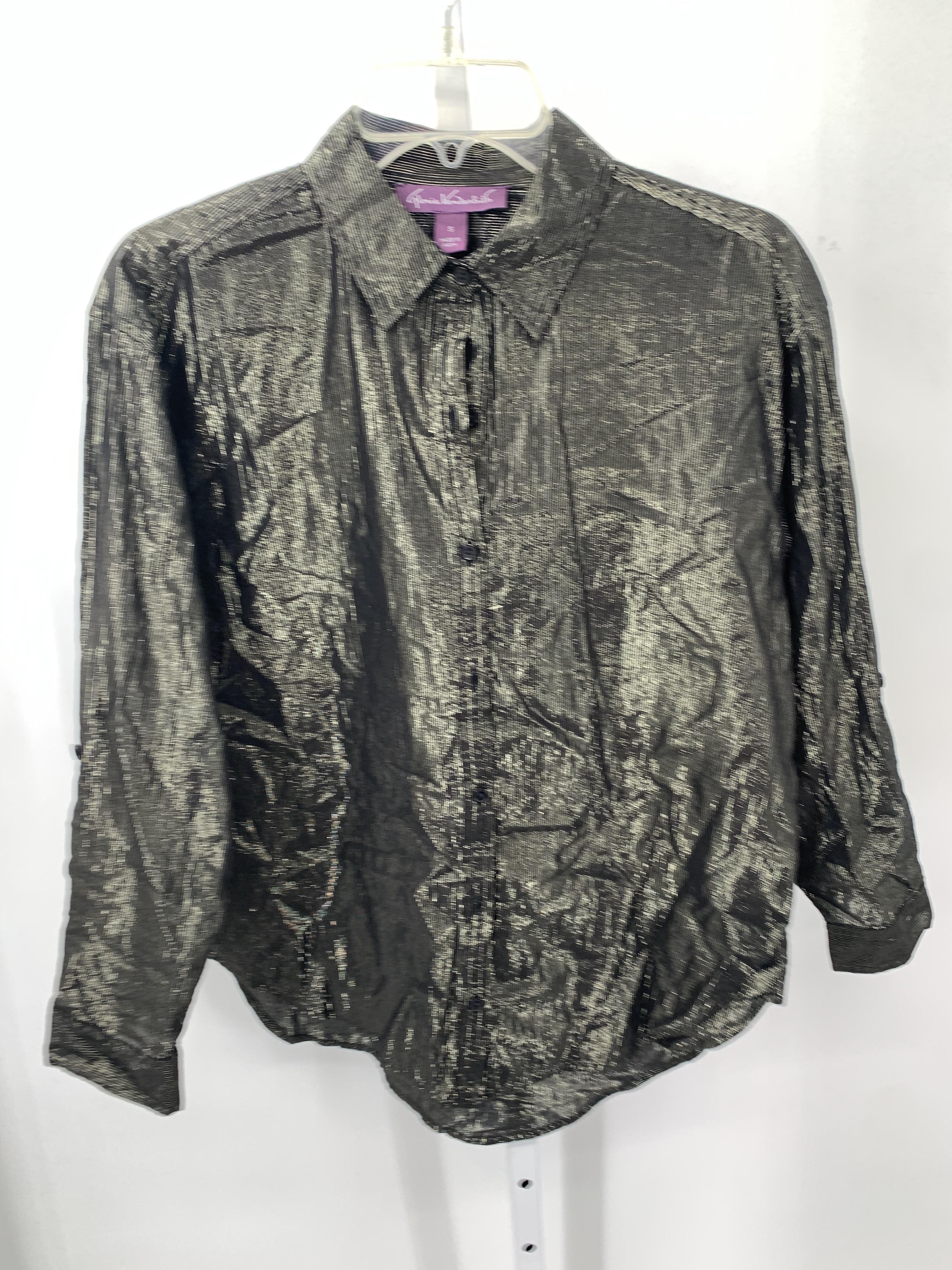 Gloria Vanderbilt Size Small Misses Long Sleeve Shirt